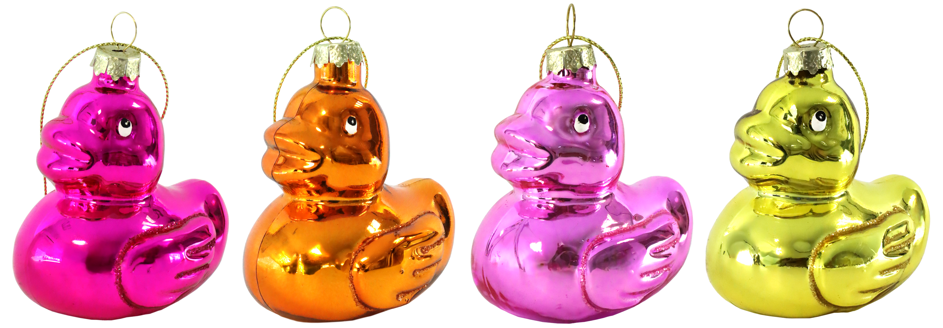 GLASSCHMUCK DUCKS   S/4