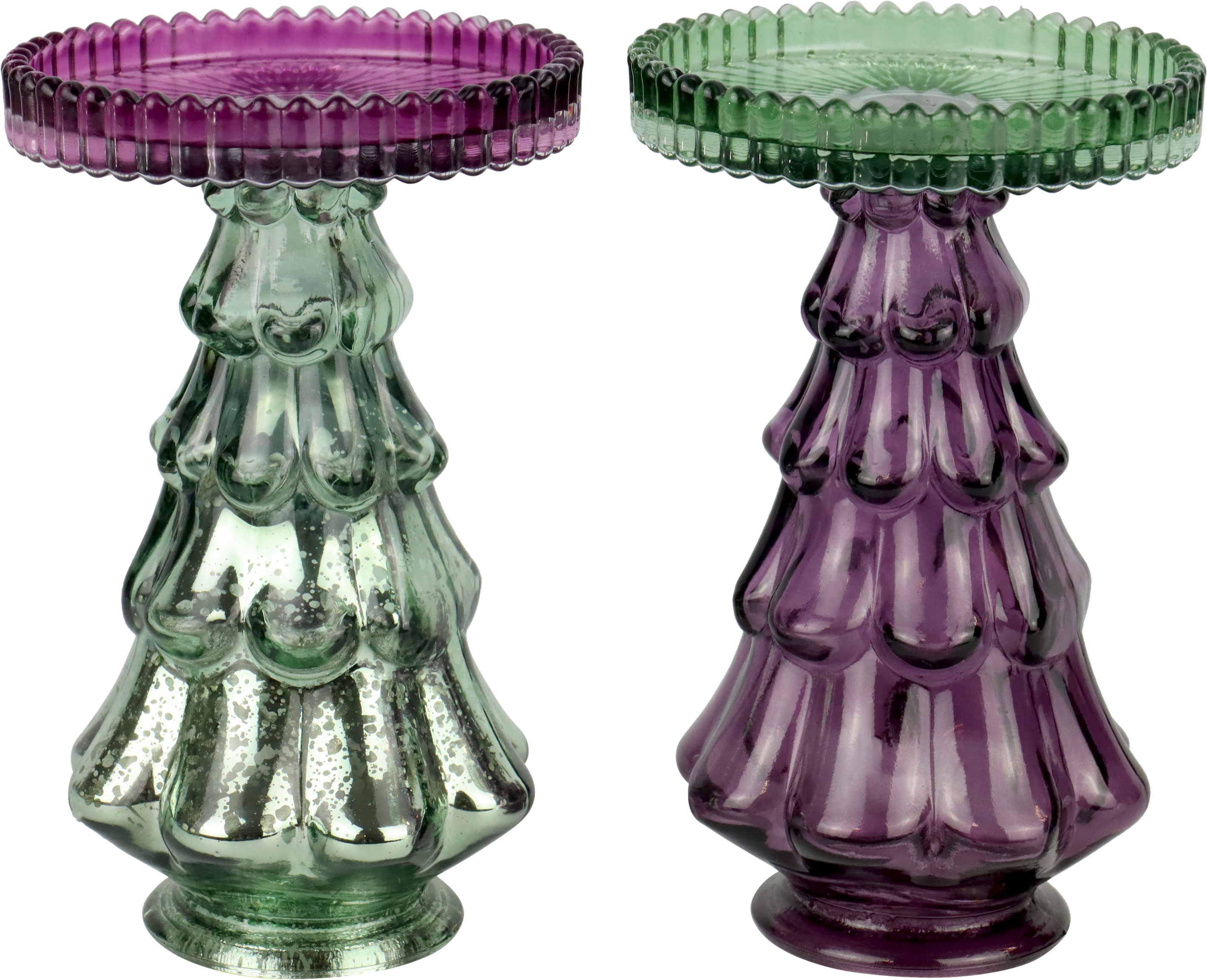 LEUCHTER TWINKLE TREE  S/2