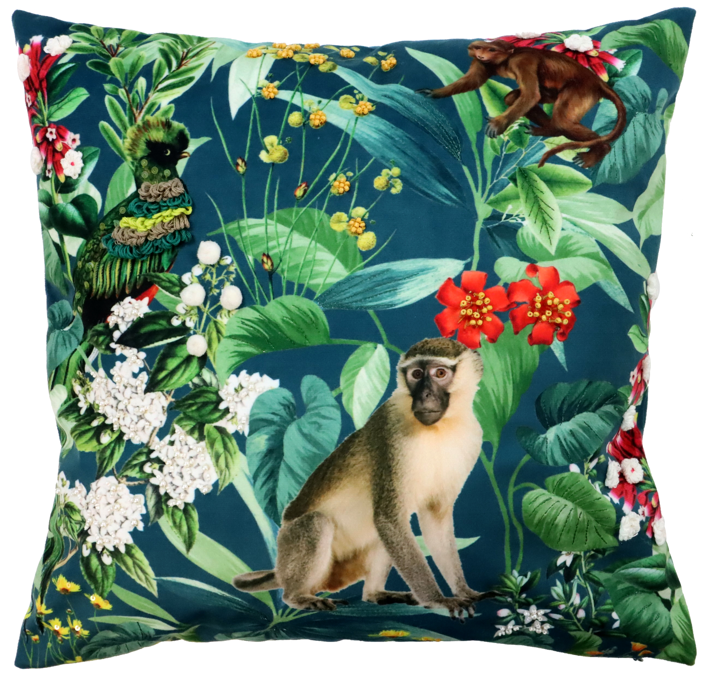 KISSENHÜLLE JUNGLEFEVER 45X45