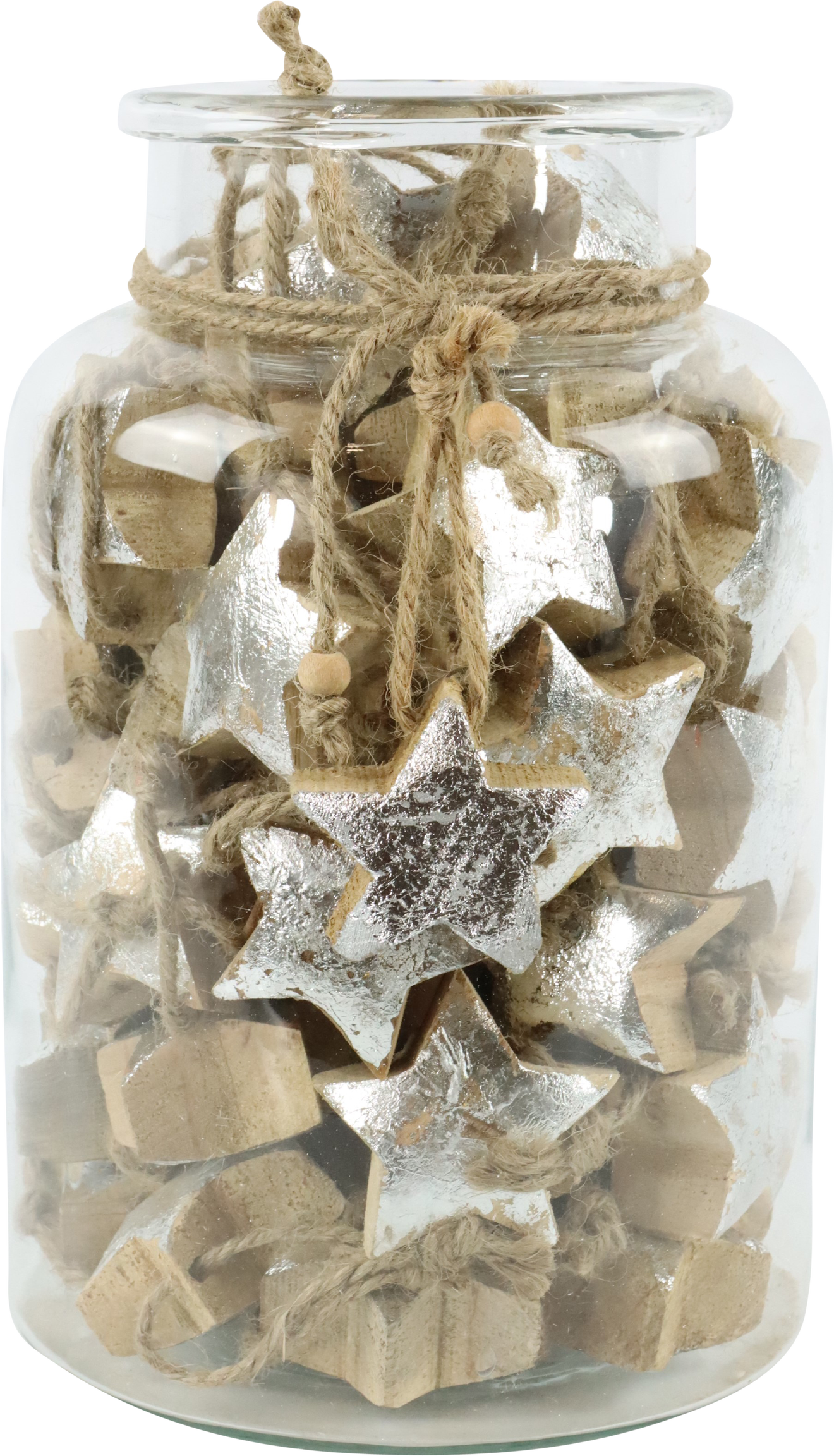 GLAS MIT STERNHÄNGERN SILBER  S/61