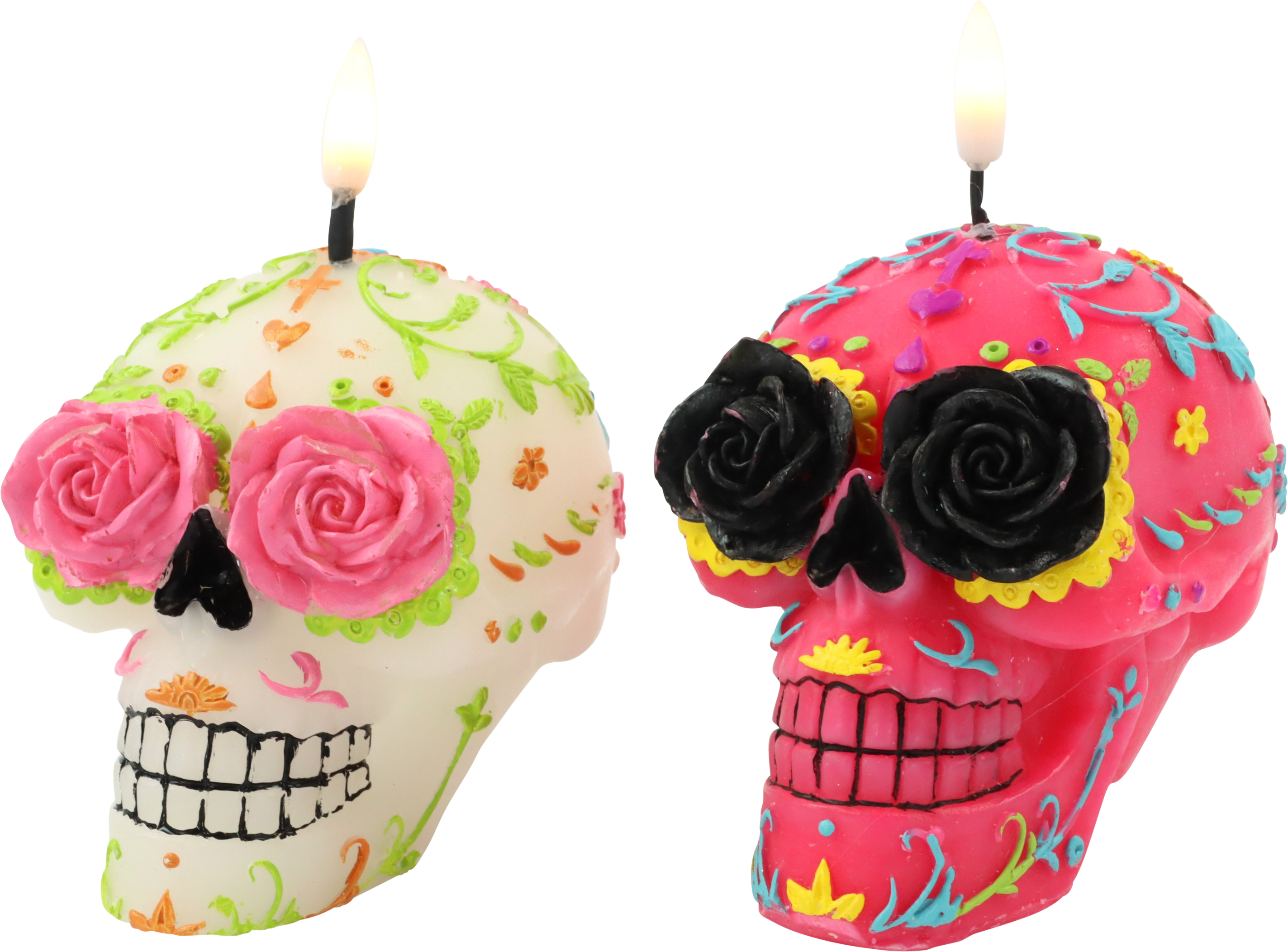 LED-LICHTER CALAVERA  S/2