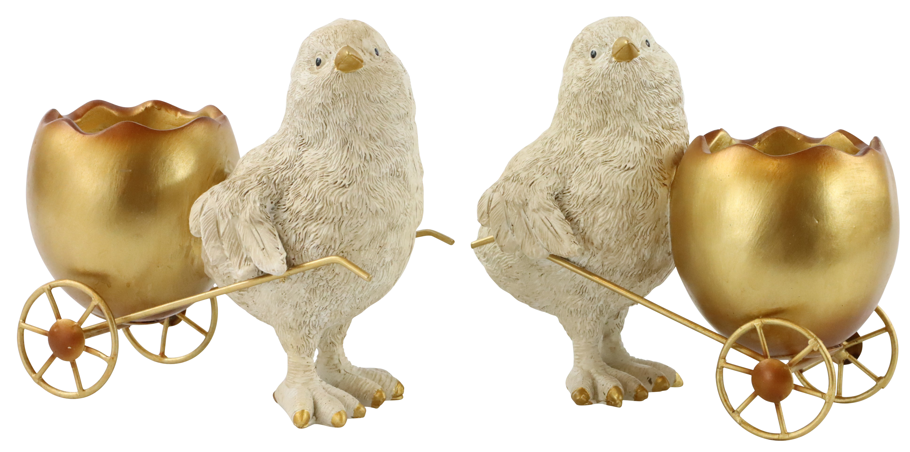 FIGUREN RACING CHICKS  S/2