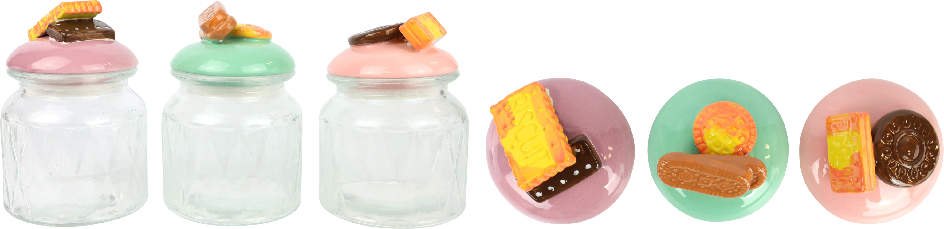 VORRATSDOSEN COOKIES  S/3