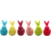 HASENKERZEN GLOSSY GLOW  S/6