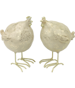 HAHN&HENNE CINNAMON S/2