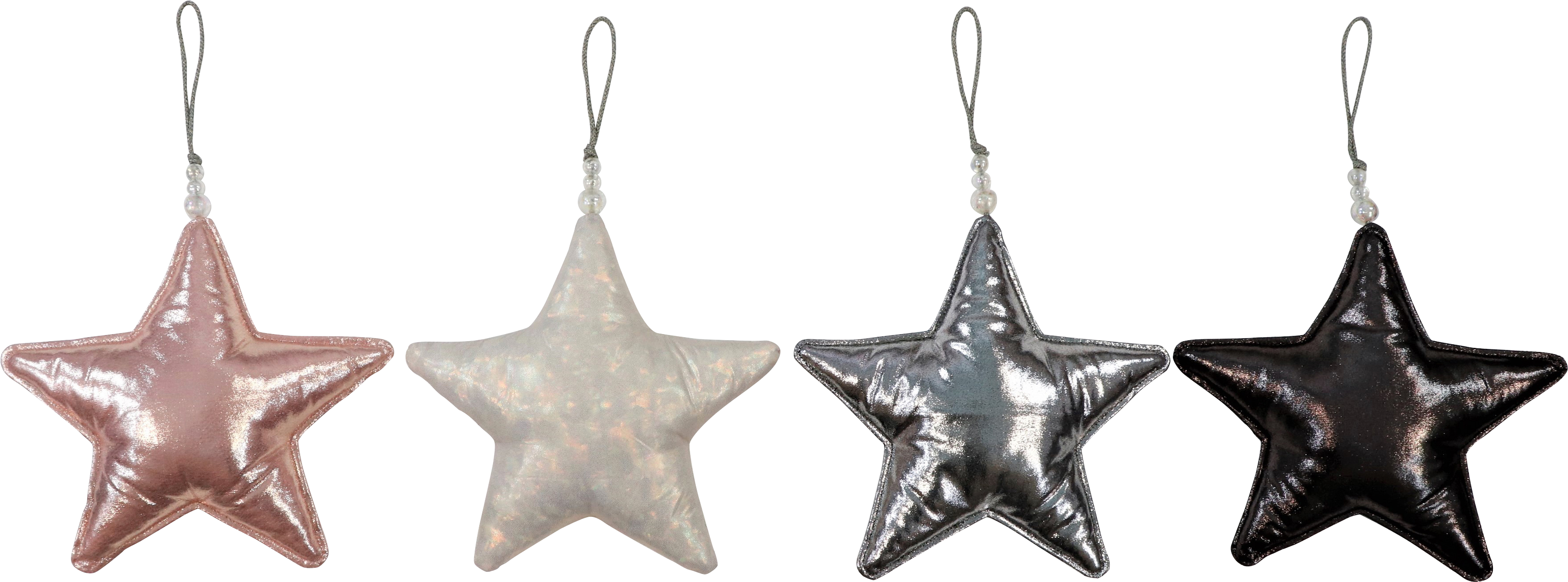 ZIERHÄNGER STERNE  S/4
