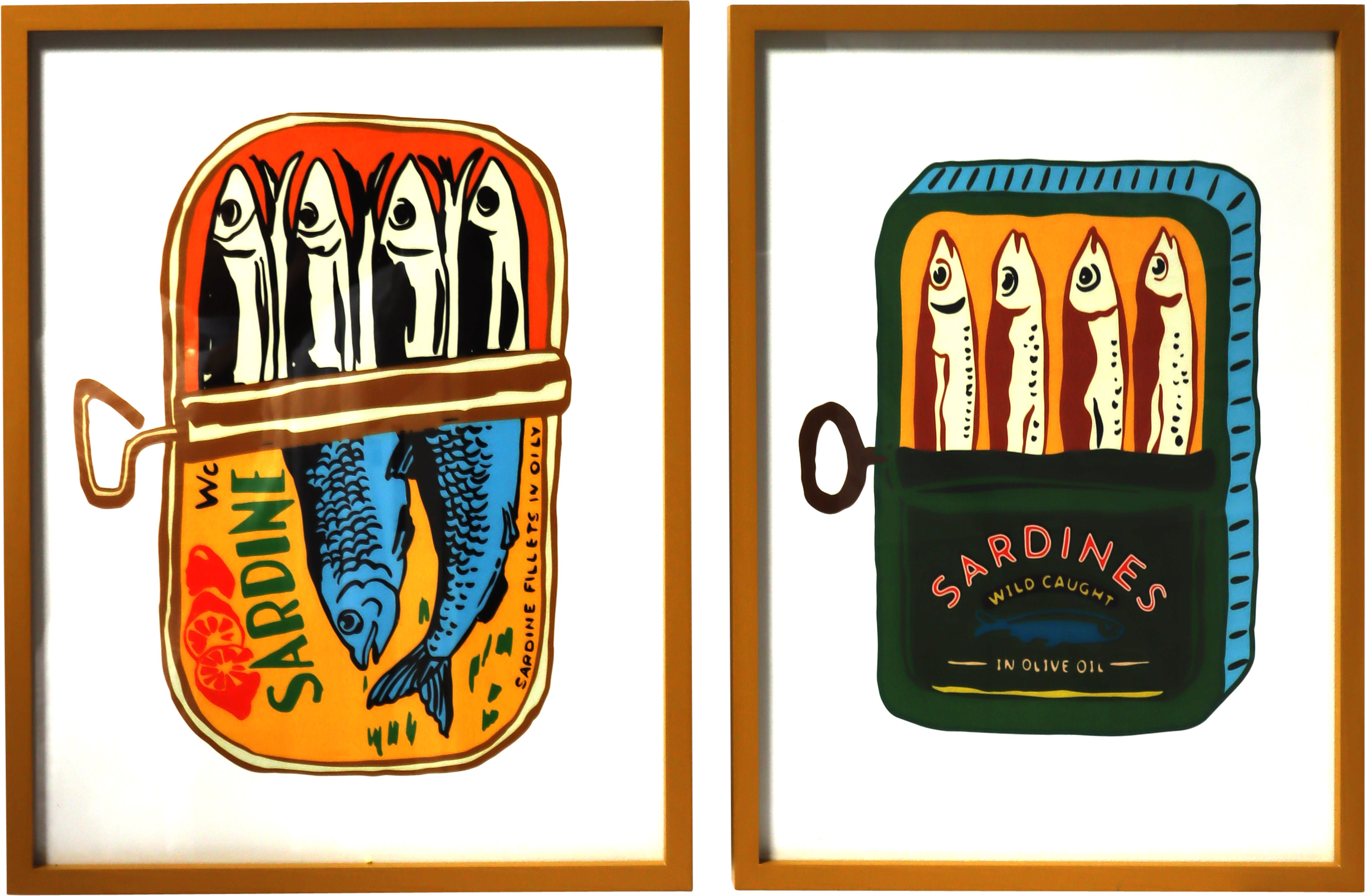 WANDBILDER SARDINE SOCIETY  S/2