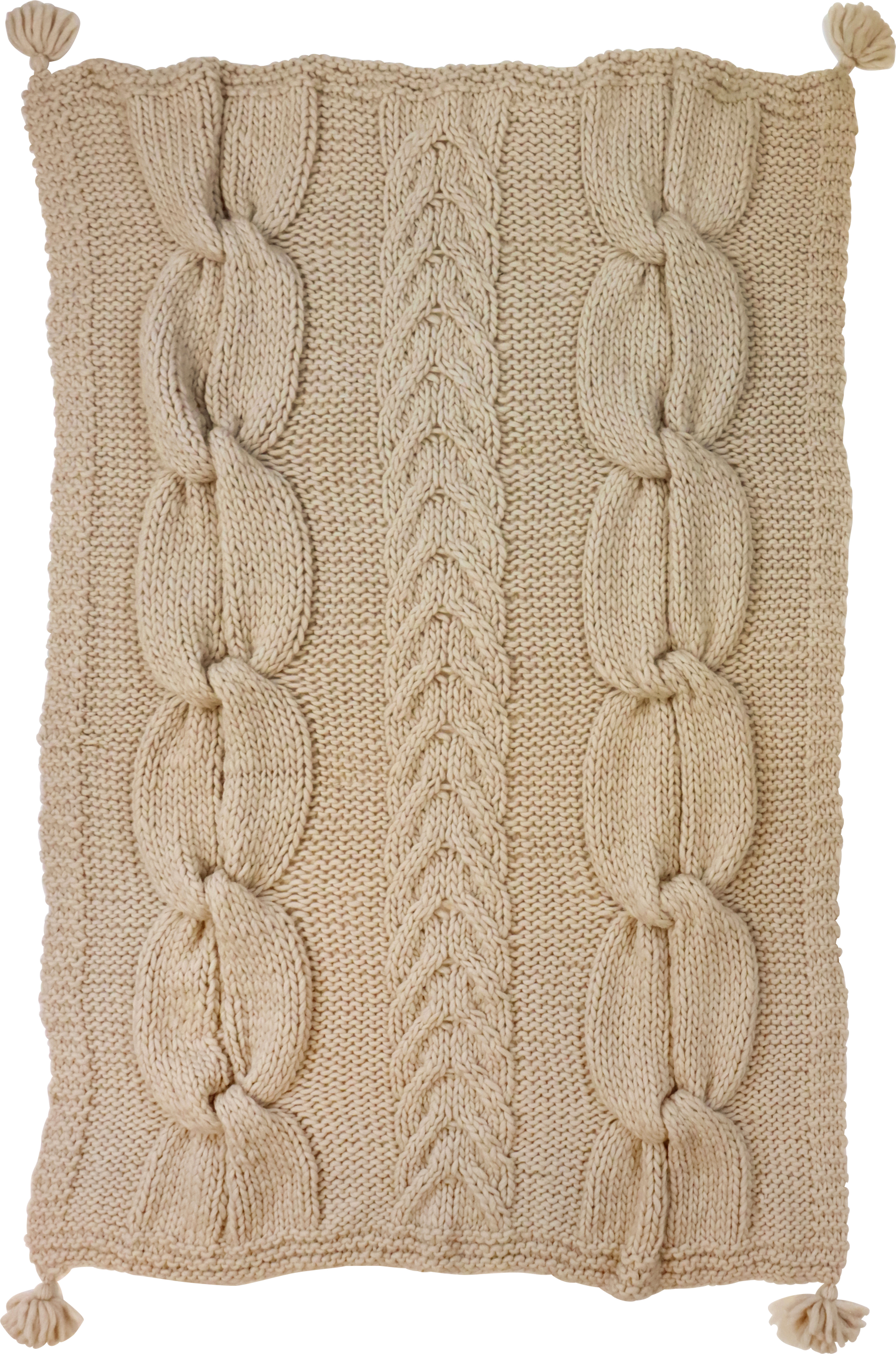 STRICKDECKE CHALET 125X150