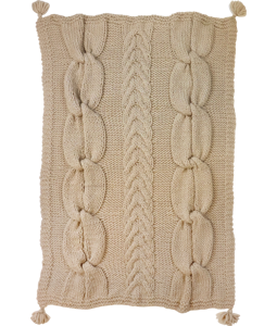 STRICKDECKE CHALET 125X150