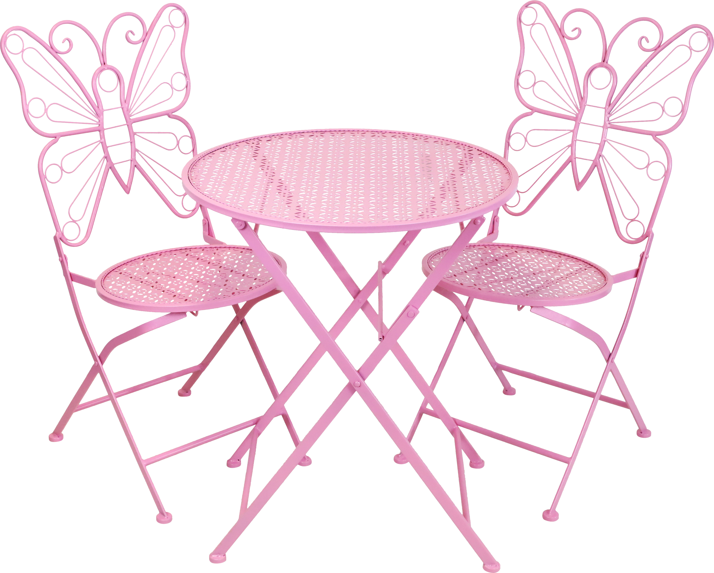 TISCH-STÜHLEGARNITUR PAPILLON  S/3