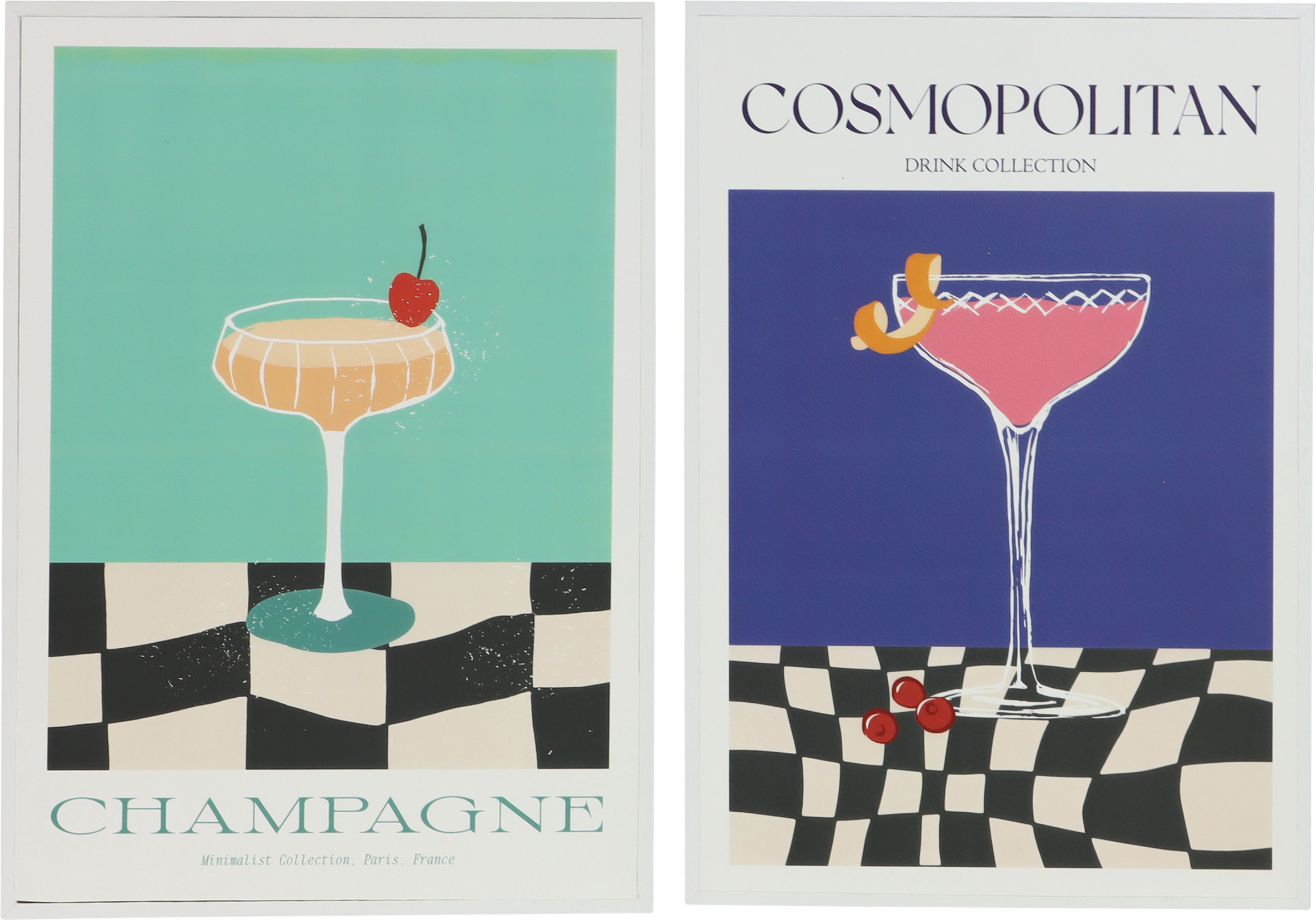 WANDBILDER HAPPY HOUR  S/2