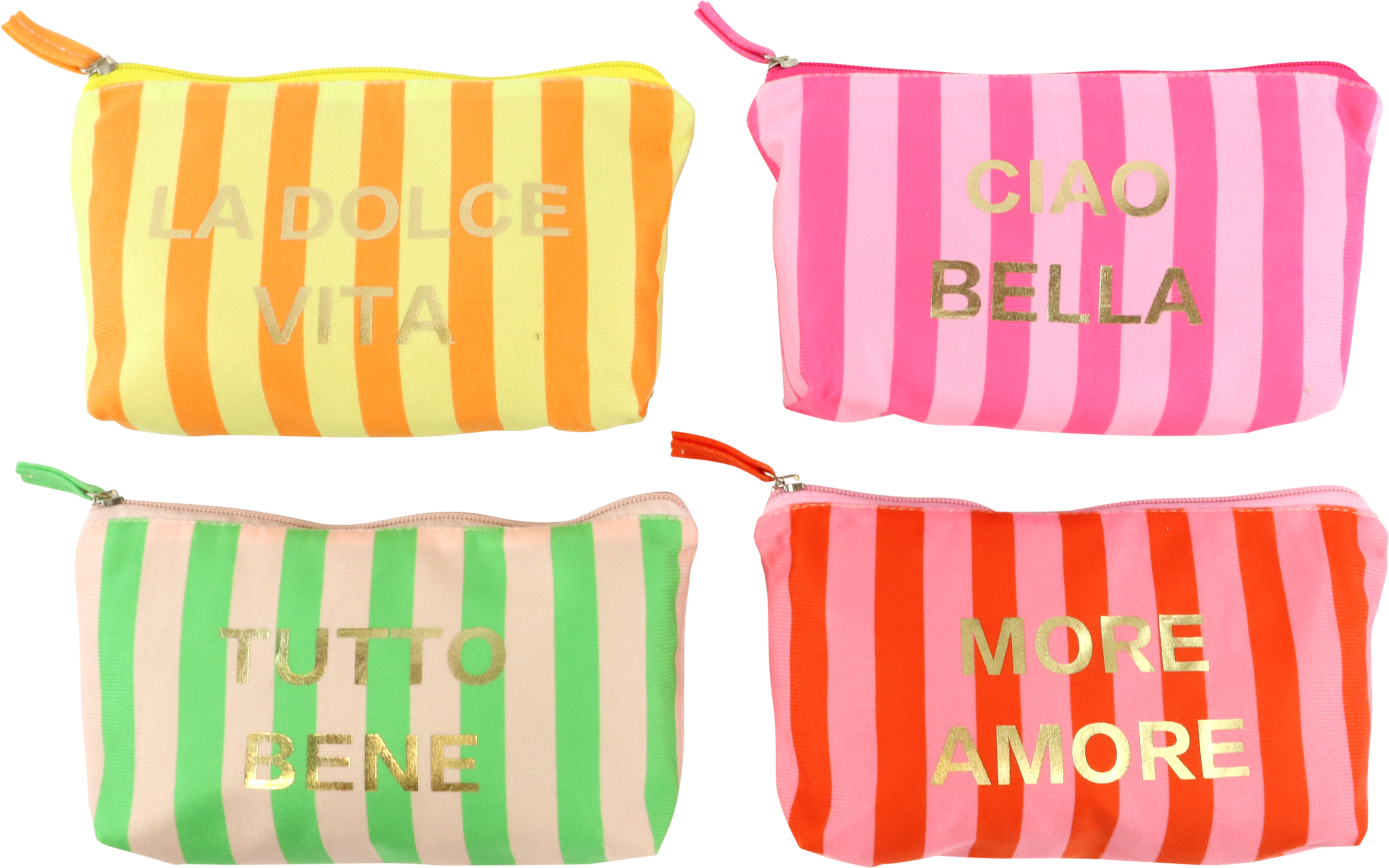TÄSCHCHEN BELLISSIMA STRIPES  S/4