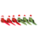 KLAMMERN CHRISTMAS BIRDS  S/6