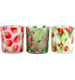WINDLICHTER STRAWBERRY FIELDS  S/3