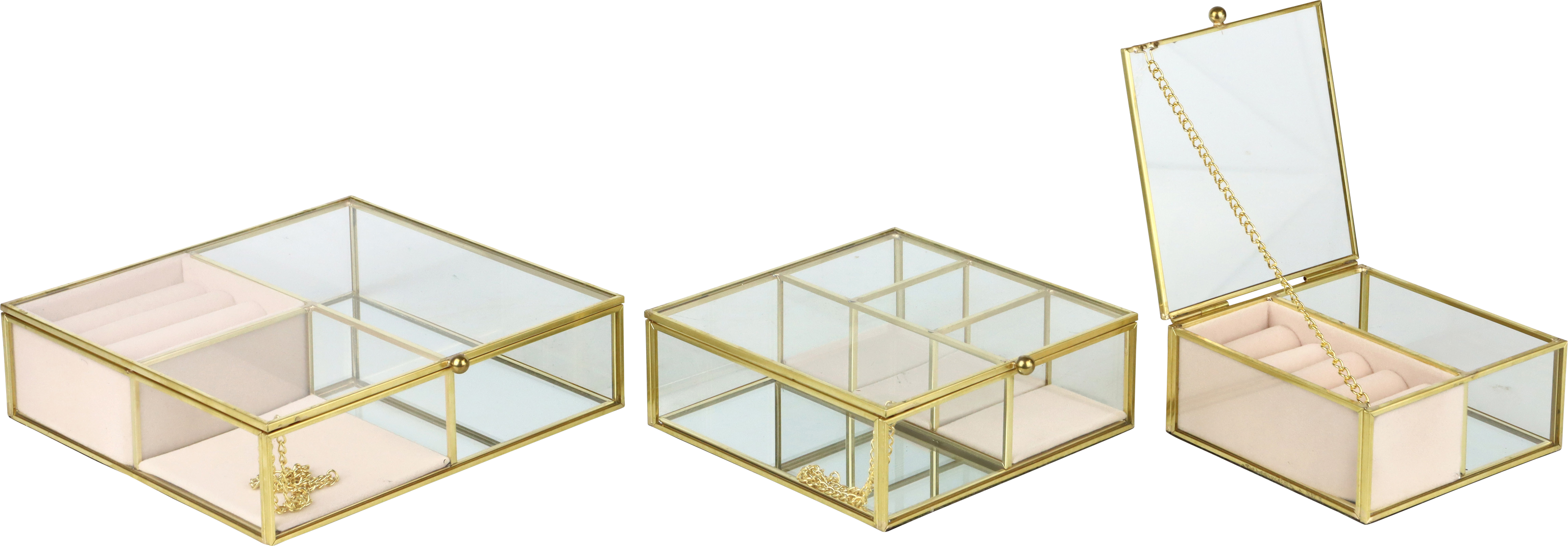 SCHMUCKSCHATULLEN GIOIELLERIA  S/3