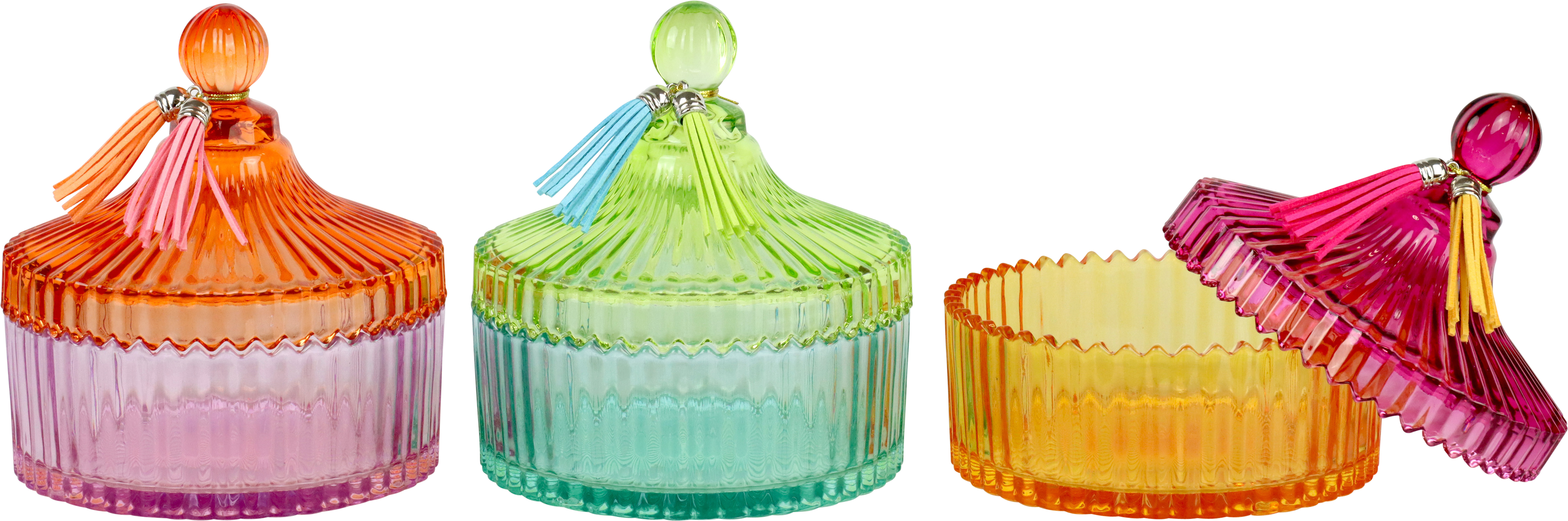 GLASDOSEN SPLASH OF COLOURS  S/3