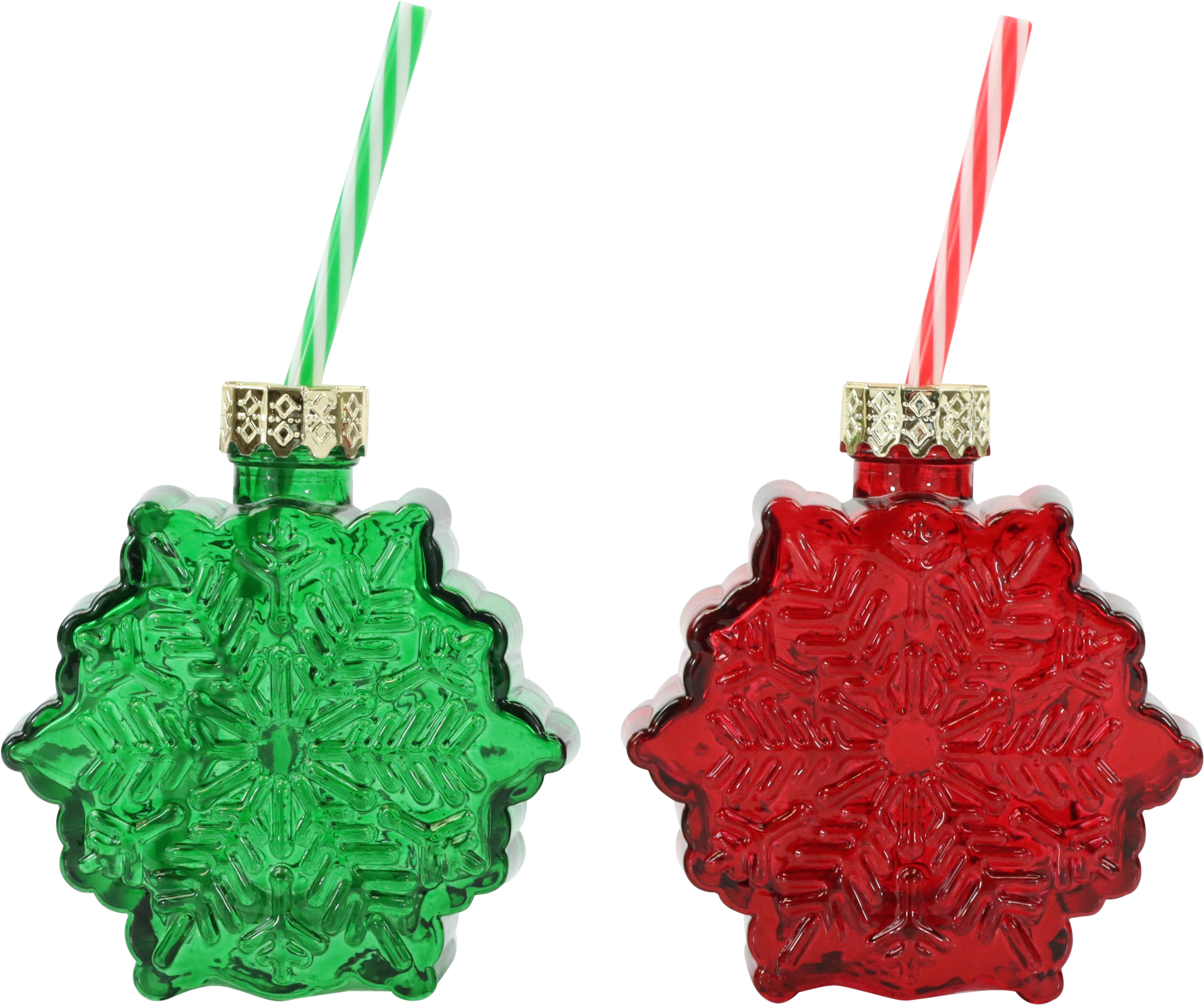 TRINKGLÄSER SNOWFLAKES  S/2