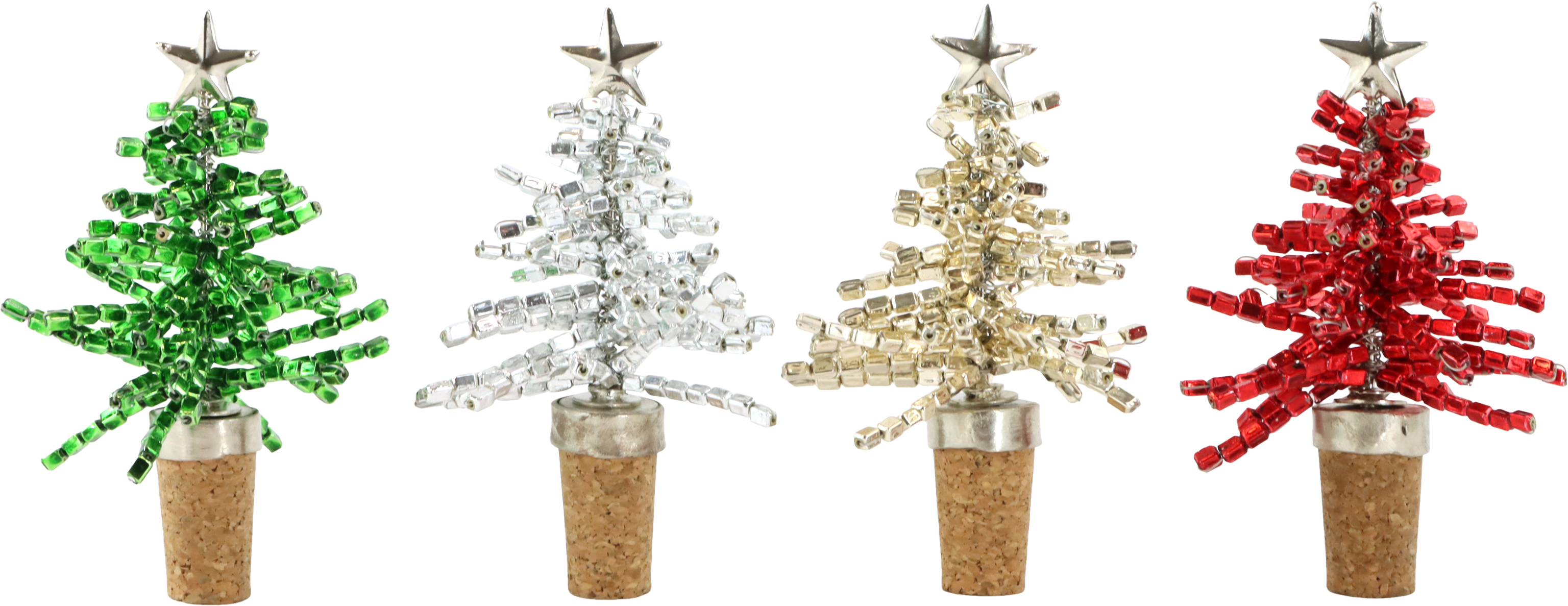 FLASCHENSTOPPER TREES  S/4