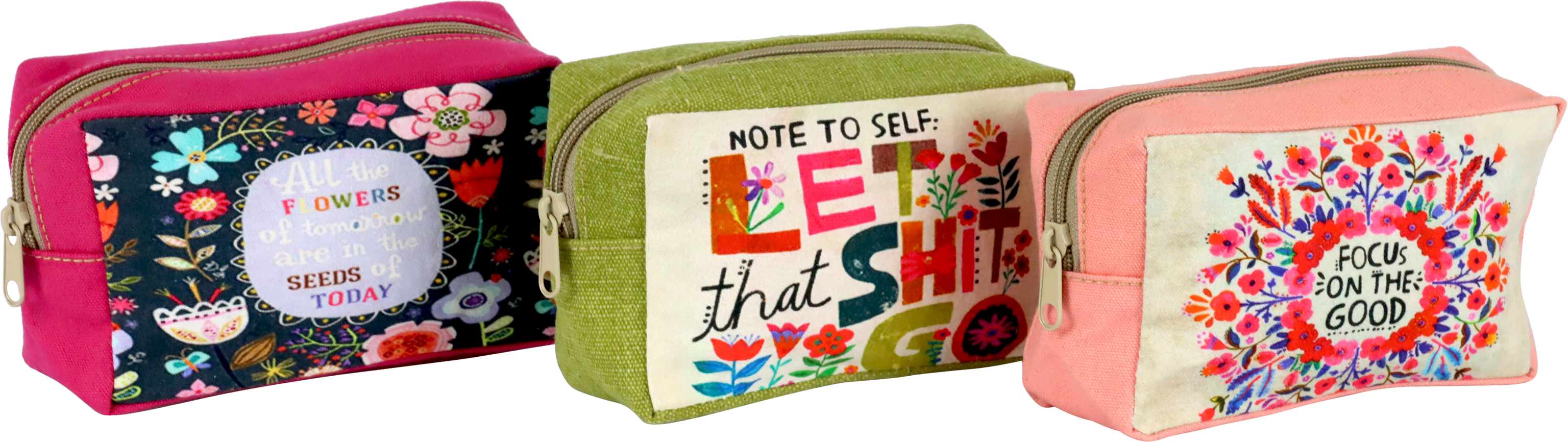 KULTURBEUTEL WILD FLOWERS  S/3