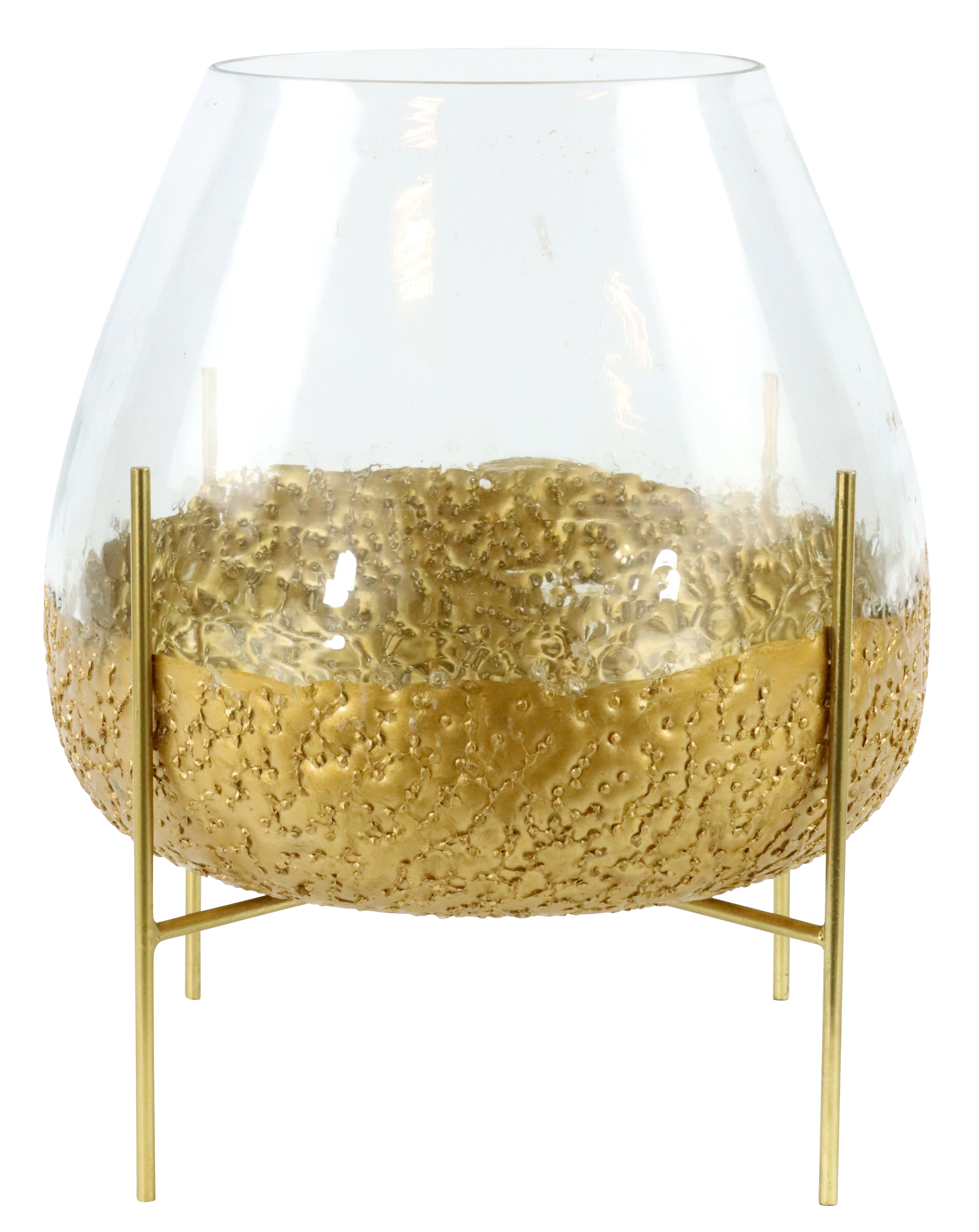 WINDLICHT/VASE MIT ST. ORO