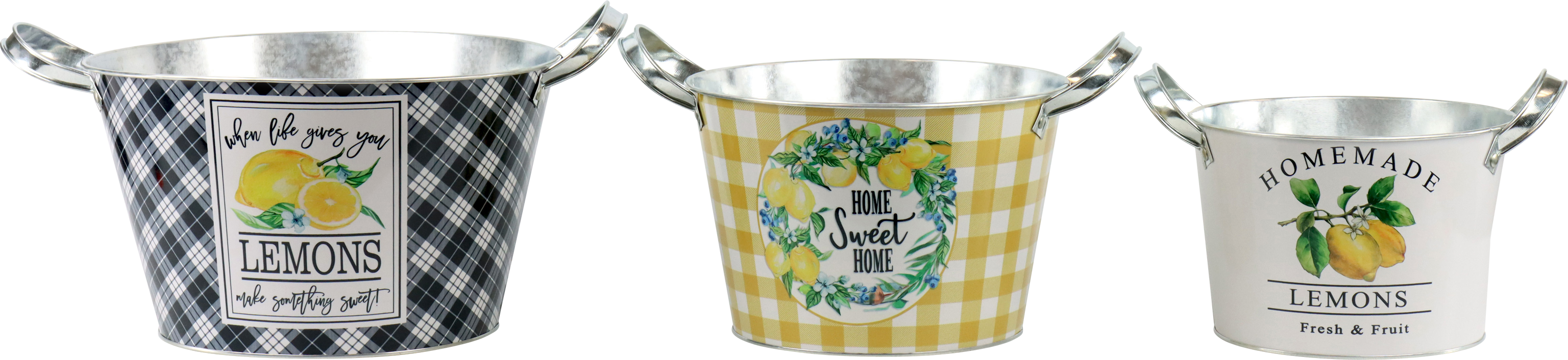 HENKELTÖPFE SWEET LEMON  S/3