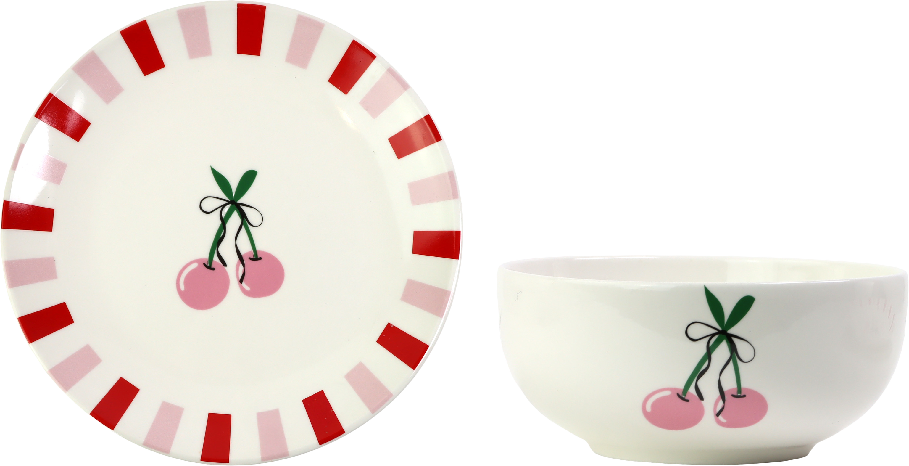 GEDECK CHERRY CHARM  S/2