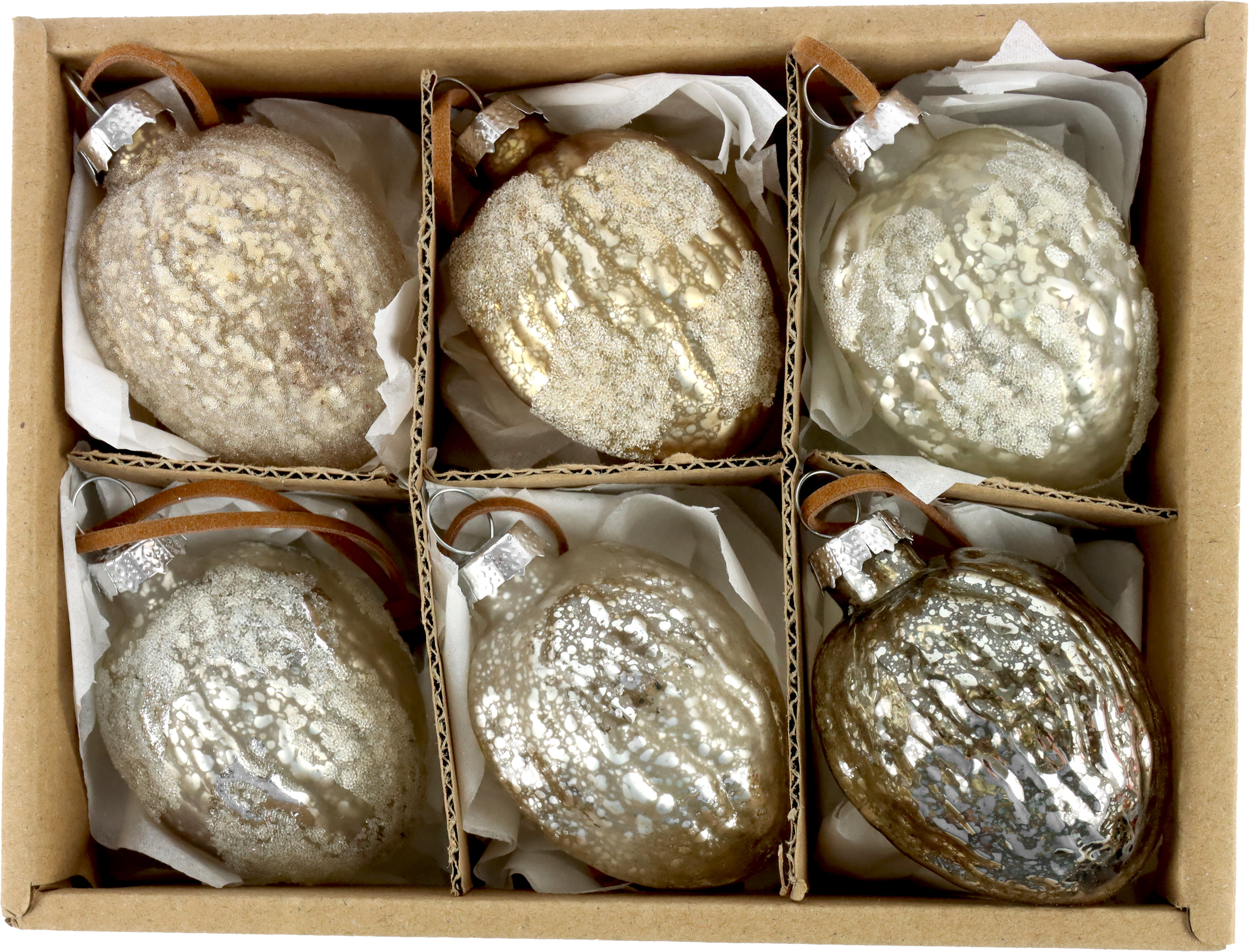 VINTAGEBOX CHESTNUT  S/6