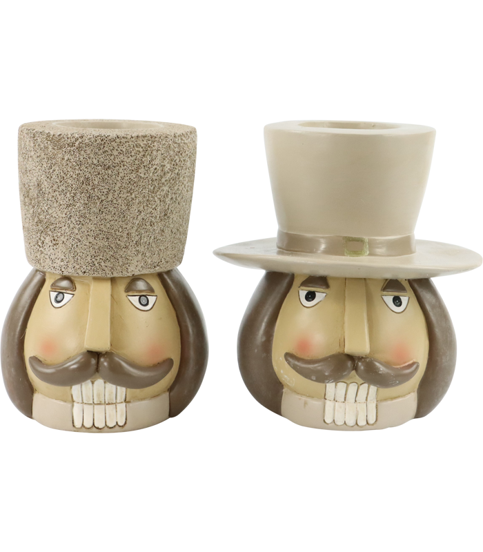 LEUCHTER NUTCRACKER  S/2