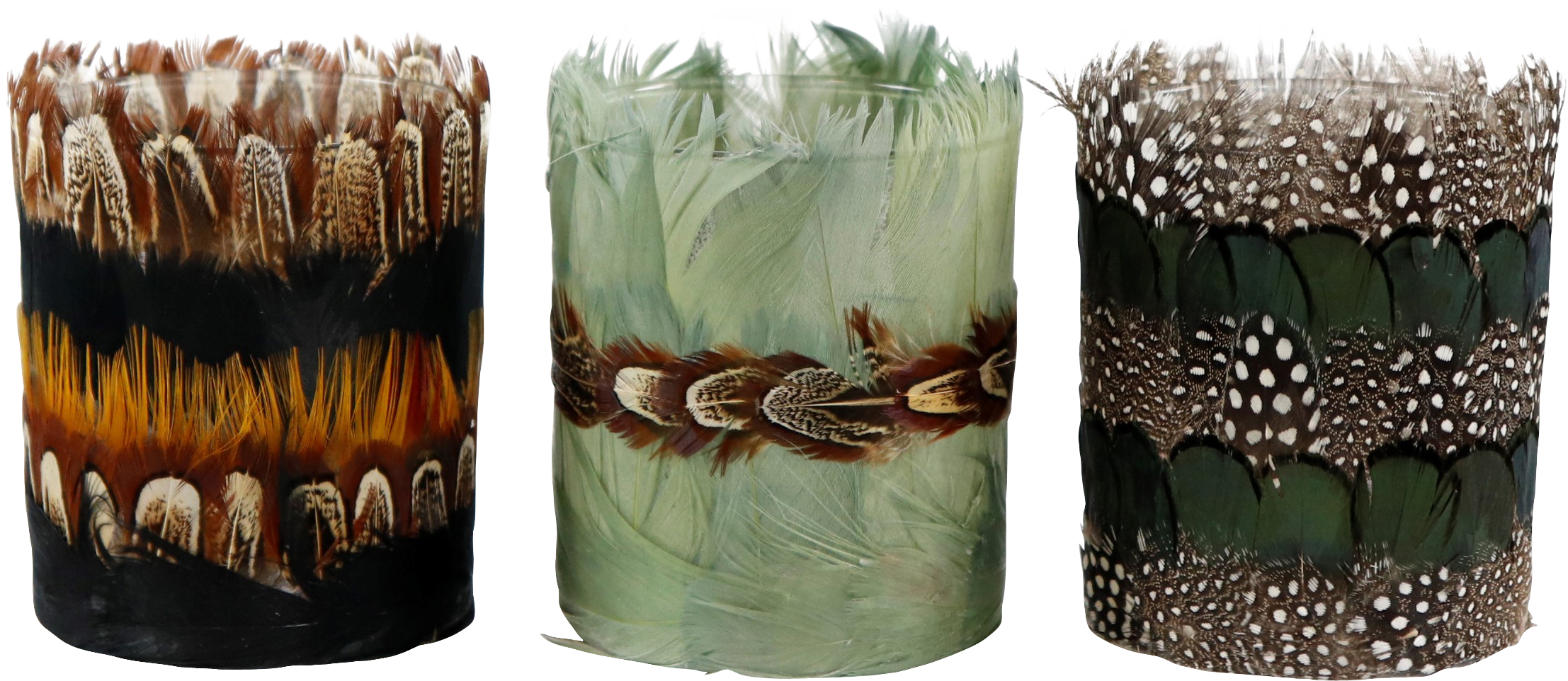 WINDLICHTER FEATHERS  S/3