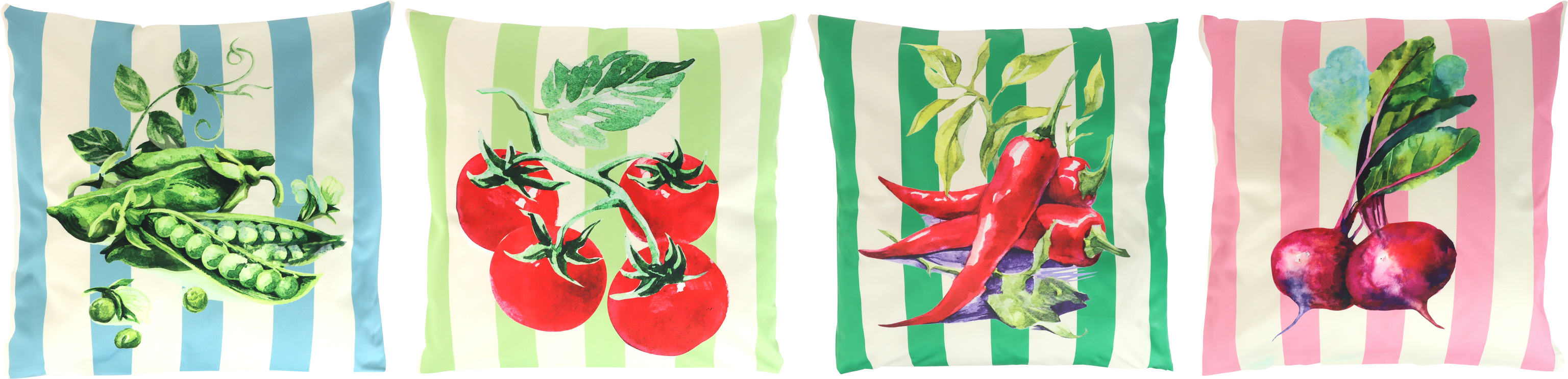 KISSENHÜLLEN VEGGIEVIBES 45X45 S/4