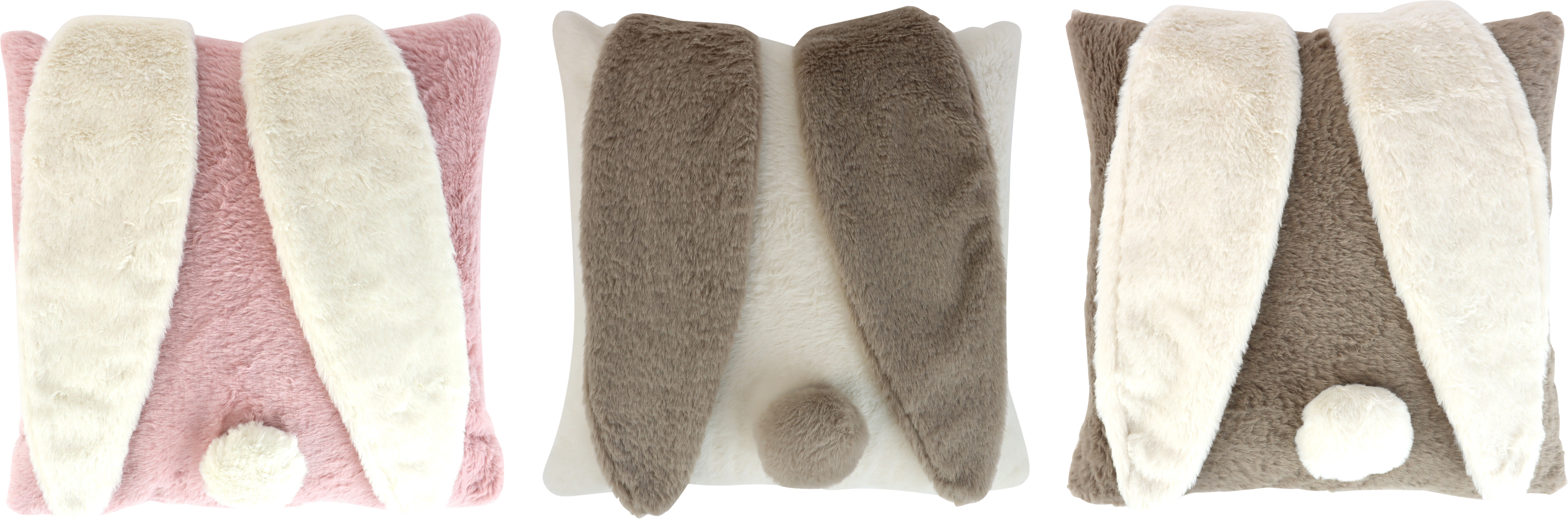 KISSENHÜLLEN FUNNY BUNNY 40X40 S/3