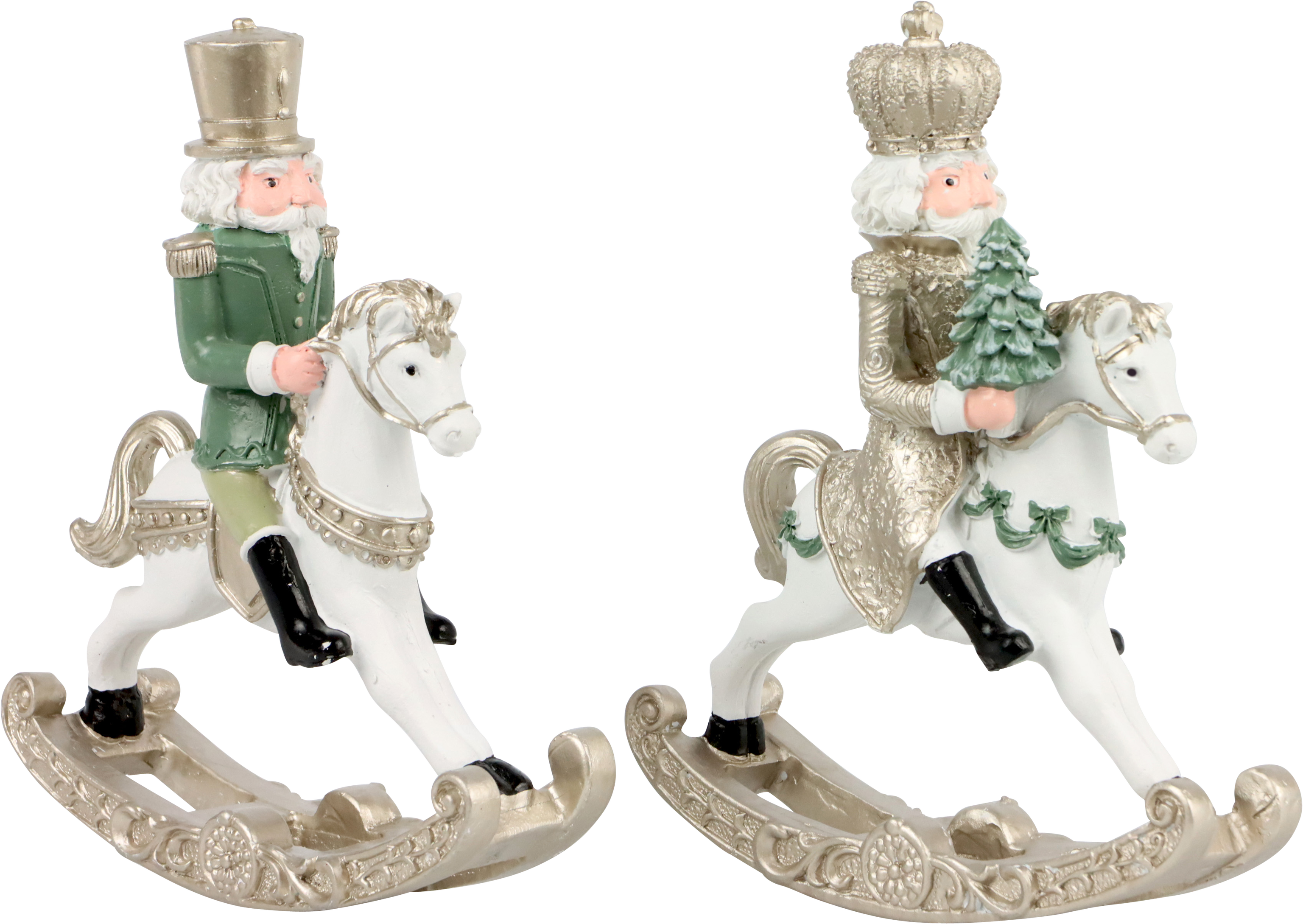 ROCKING HORSES NUTCRACKER  S/2