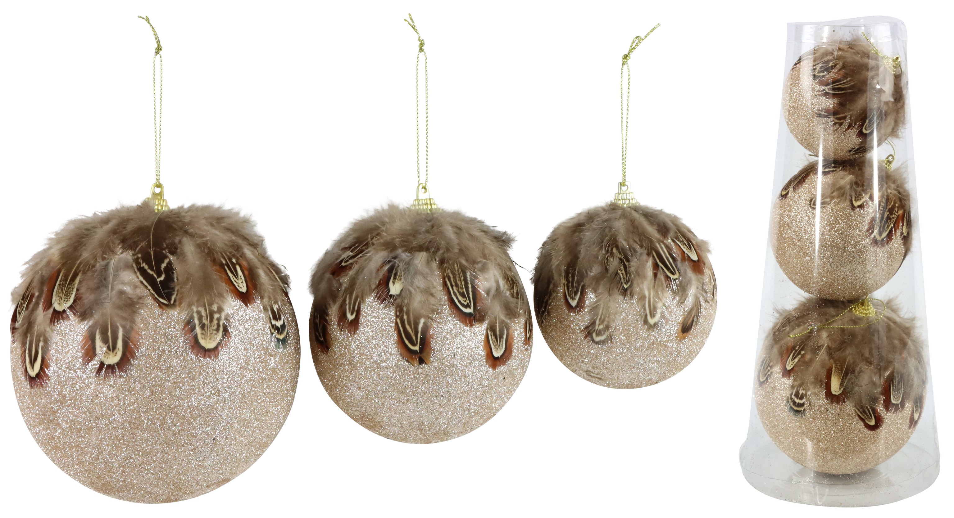 KUGELN FEDERKLEID in Box S/3