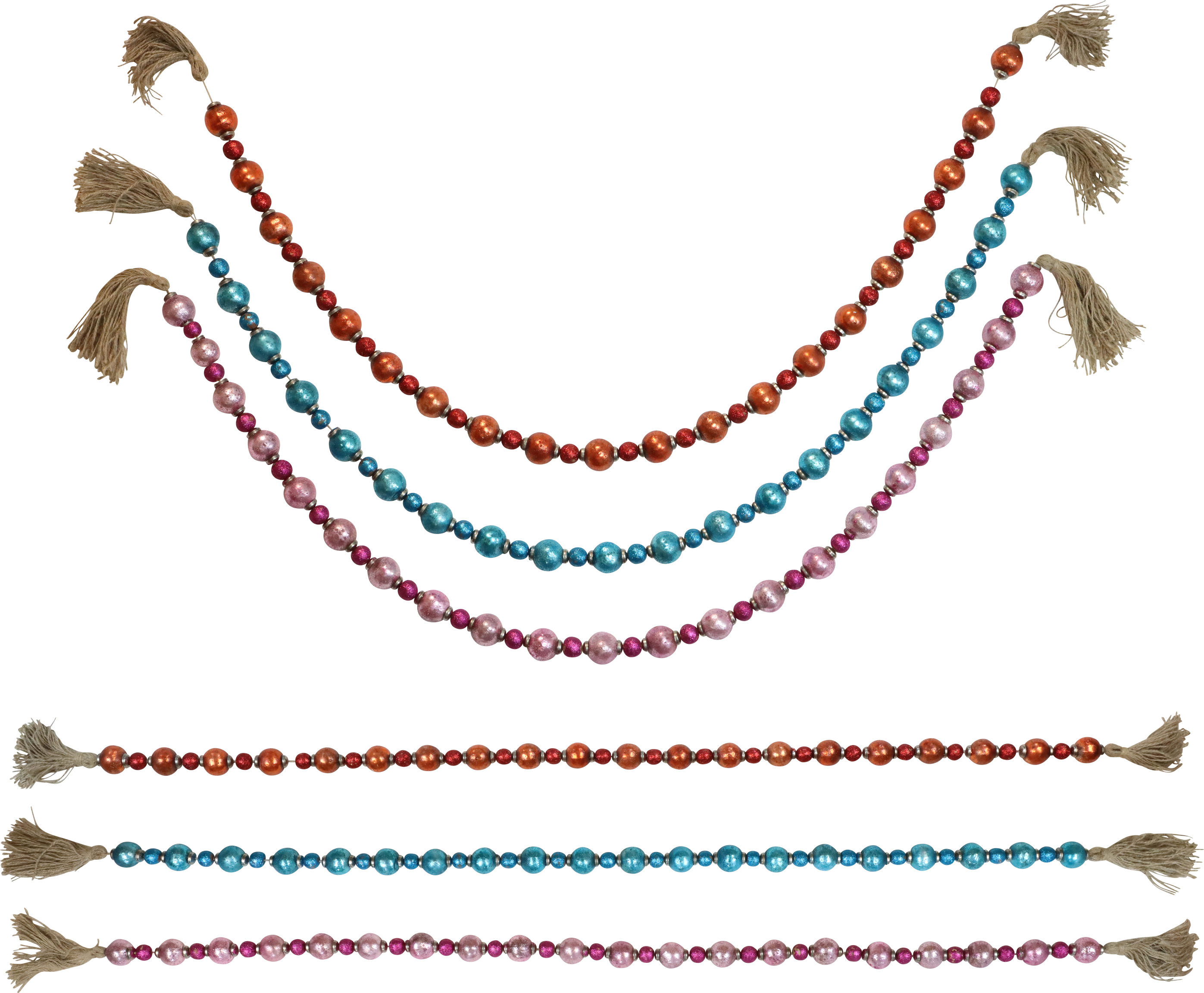 KUGELGIRLANDEN CARNIVAL  S/3