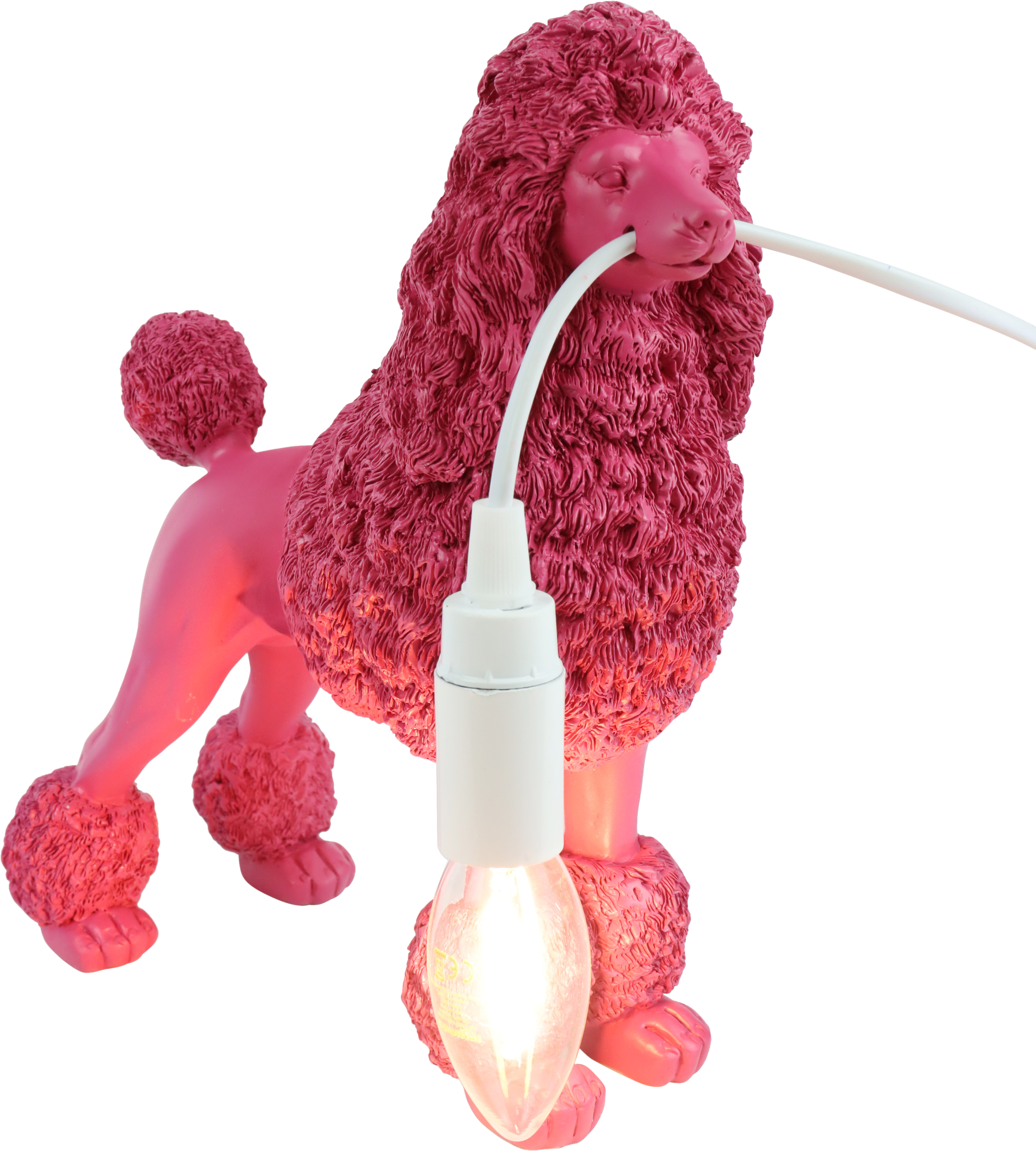 LAMPE POODLE QUEEN