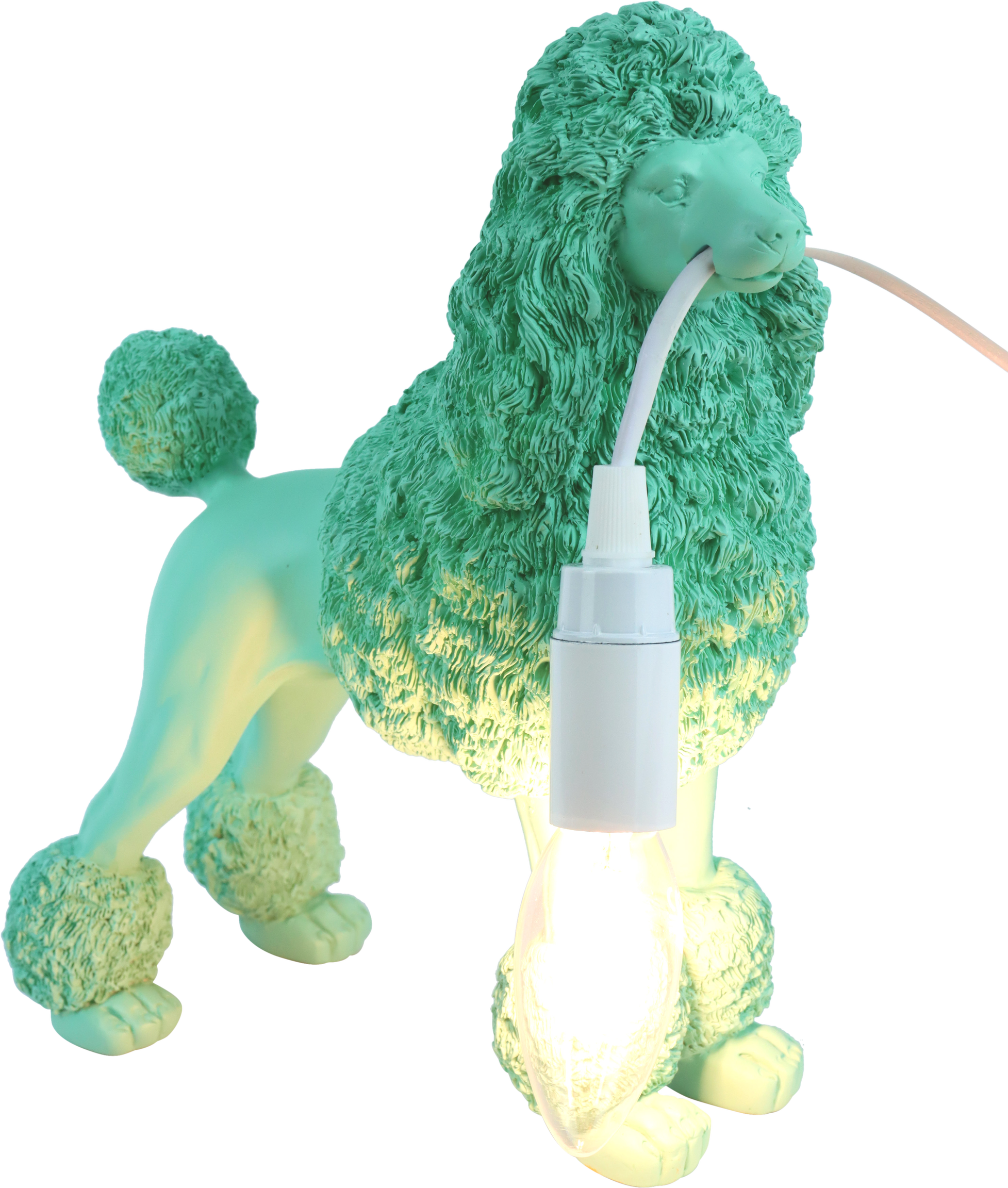 LAMPE POODLE QUEEN