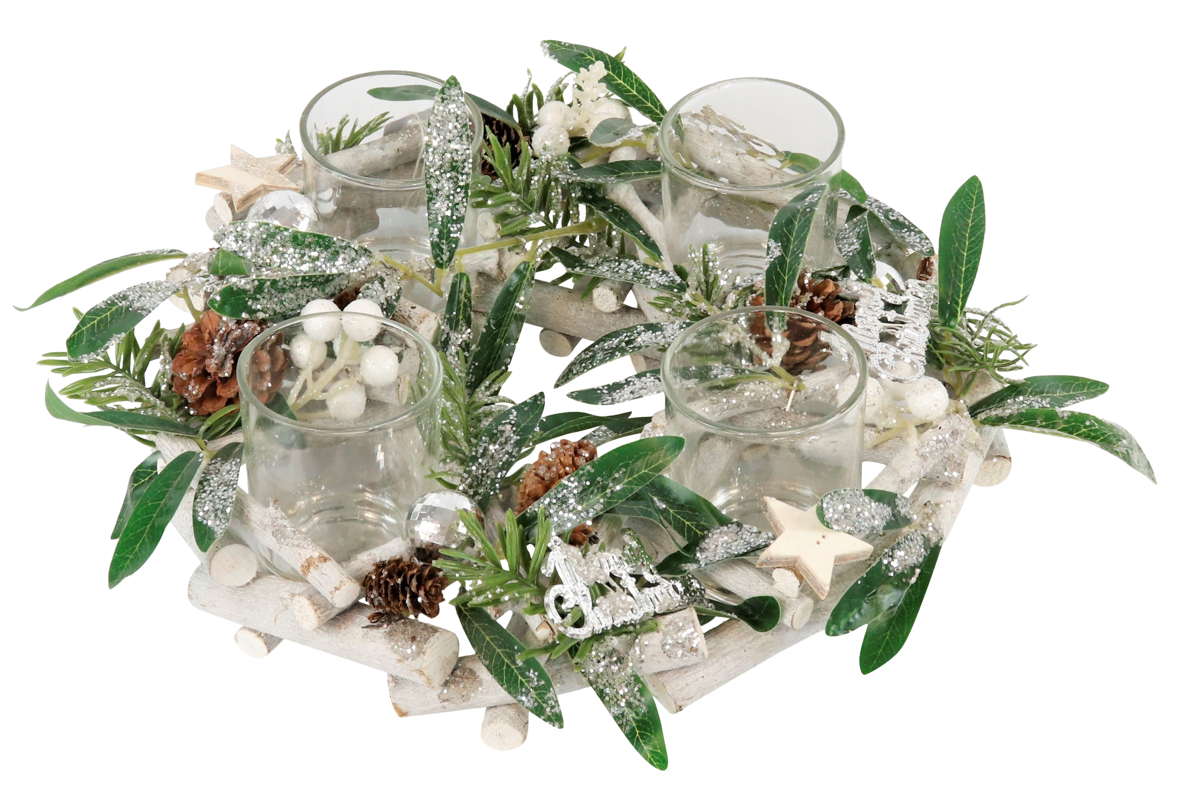 LEUCHTERKRANZ MERRY CHRISTMAS