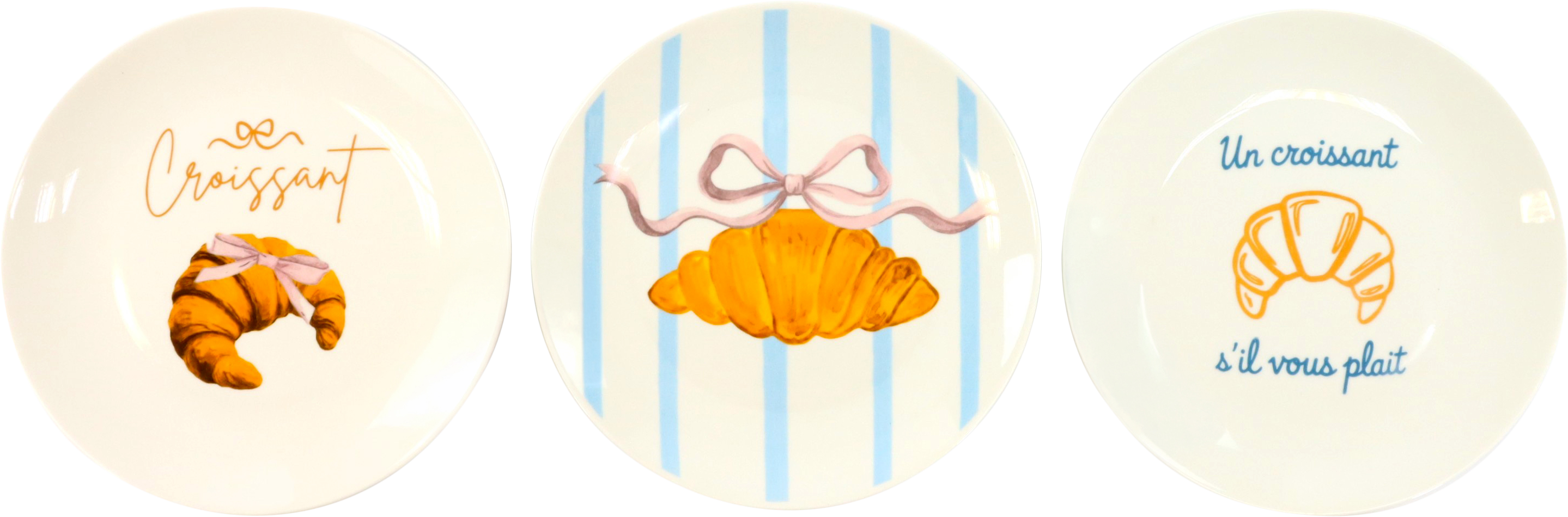 TELLER MAISON CROISSANT  S/3