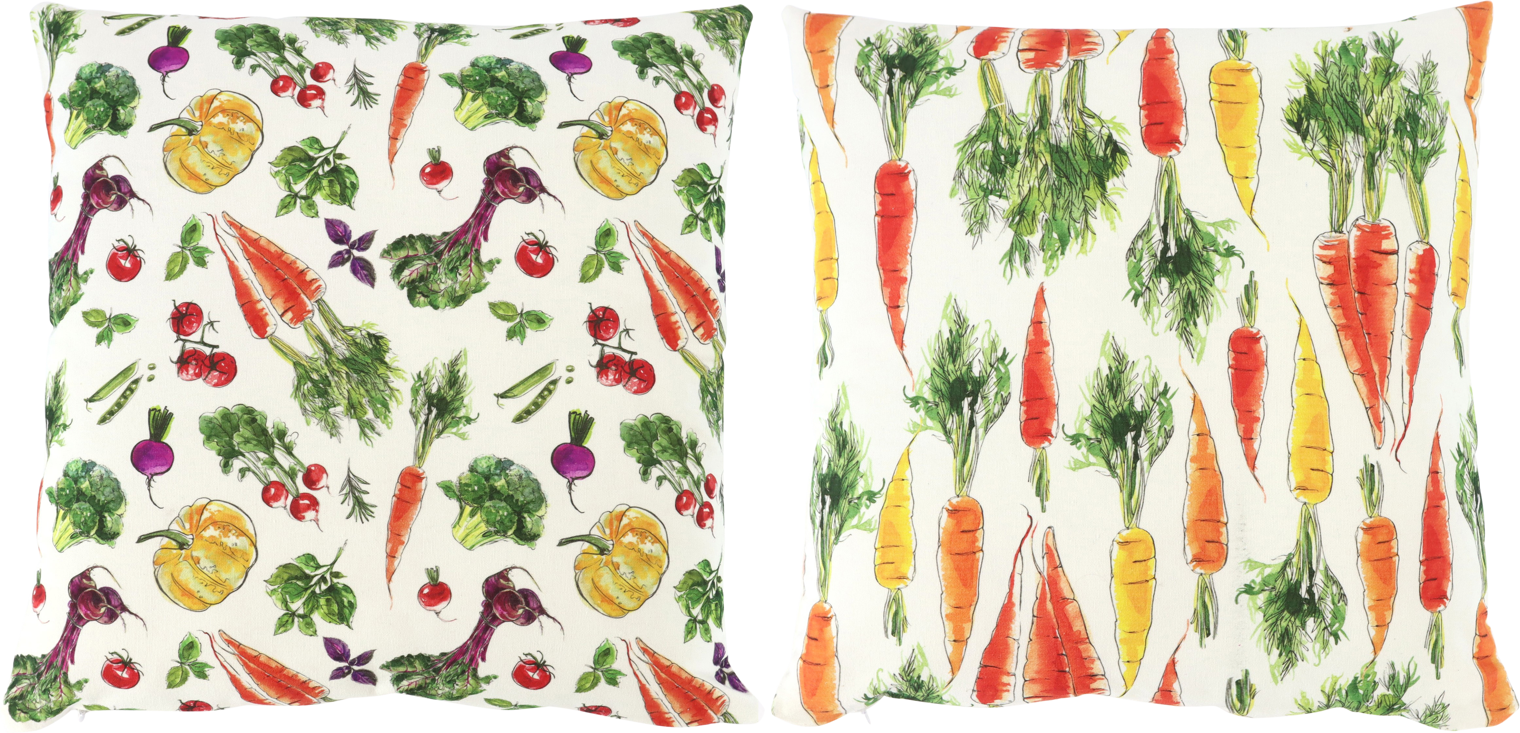 KISSENHÜLLEN VEGGIEVIBES 40X40 S/2