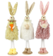 HASENFIGUREN COSY EASTER  S/3