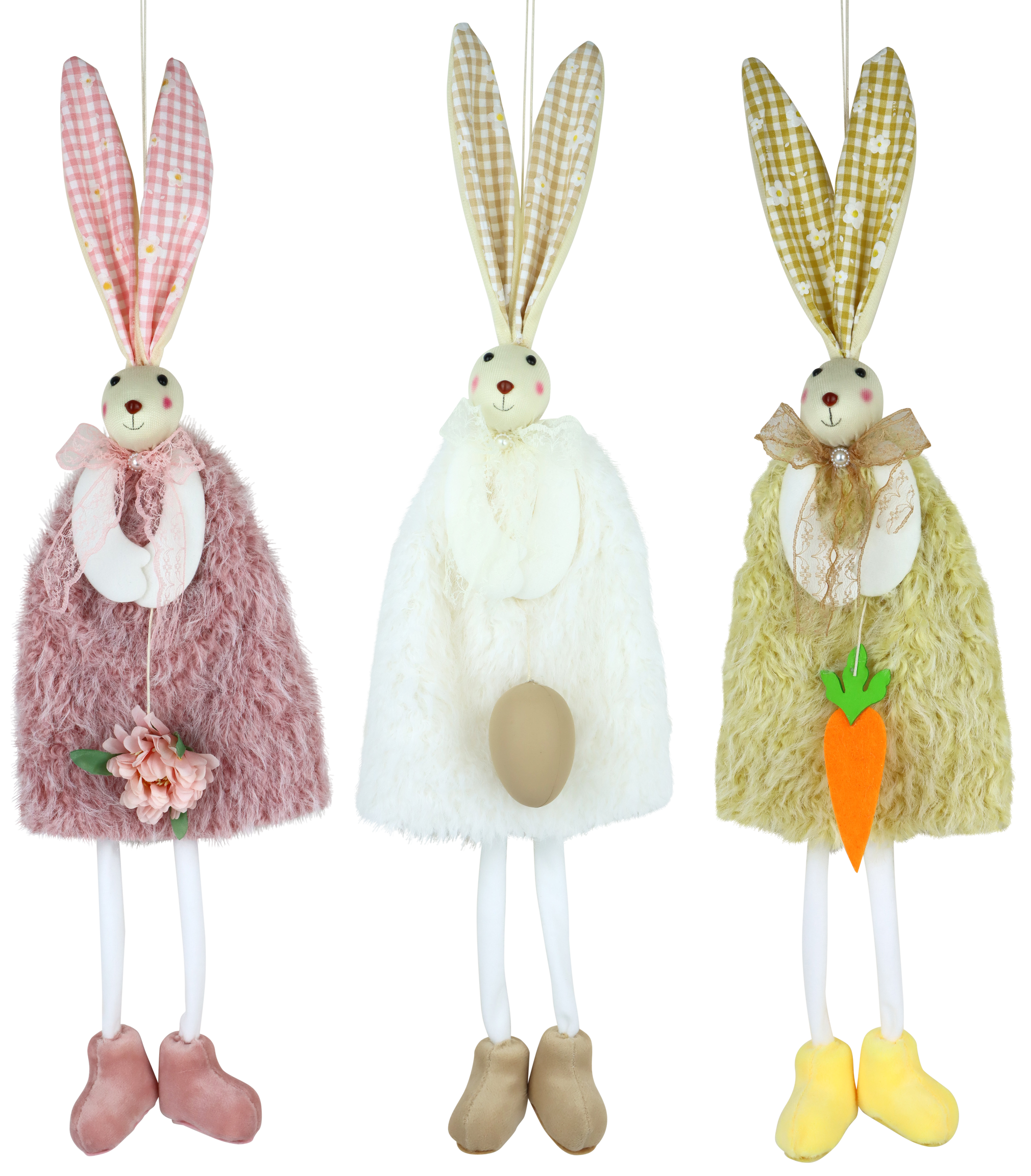 HASENFIGUREN COSY EASTER  S/3
