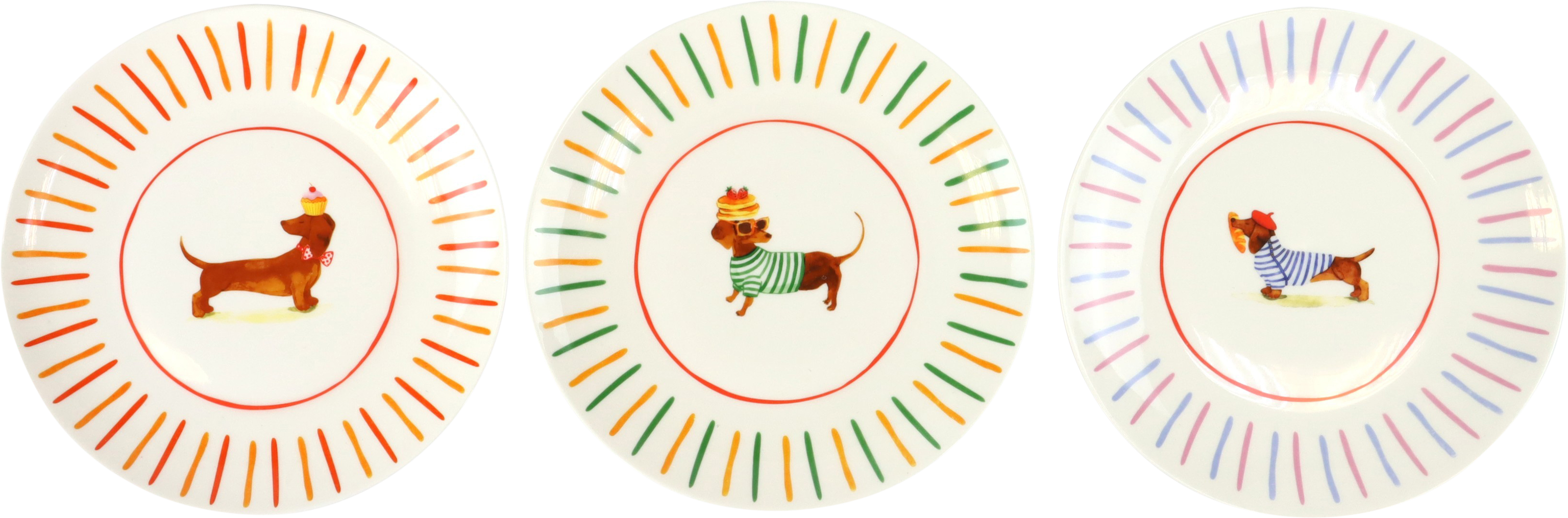 KUCHENTELLER BARK&TABLE  S/3