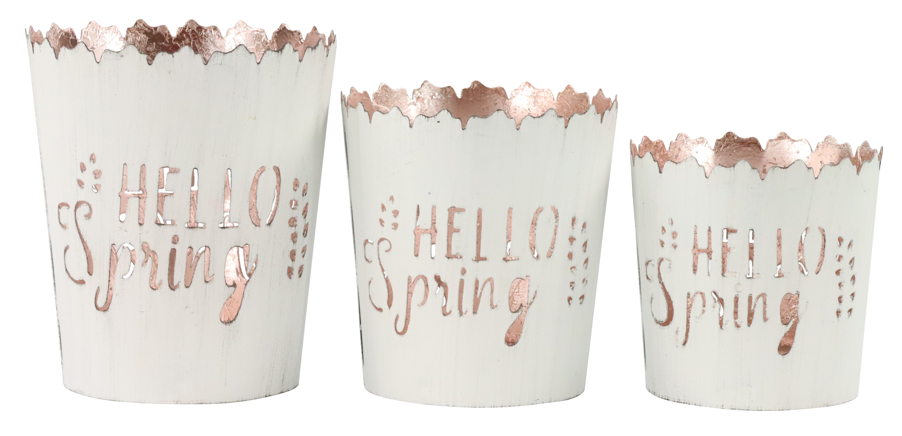 WINDLICHTER HELLO SPRING  S/3
