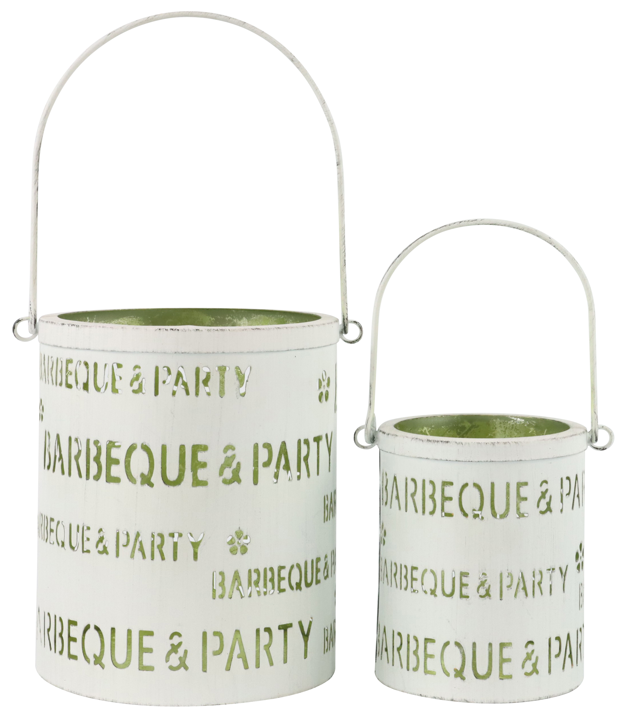 LATERNEN BARBEQUE  S/2