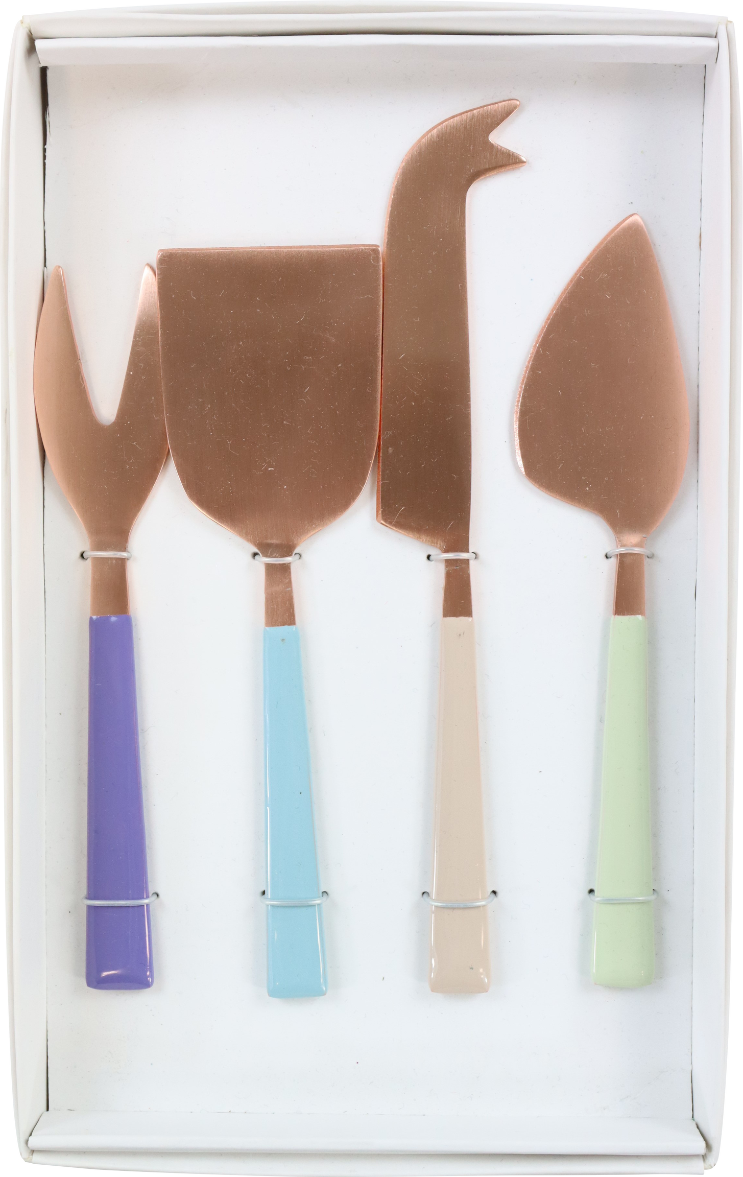 KÄSEBESTECK SWEET PASTELL  S/4