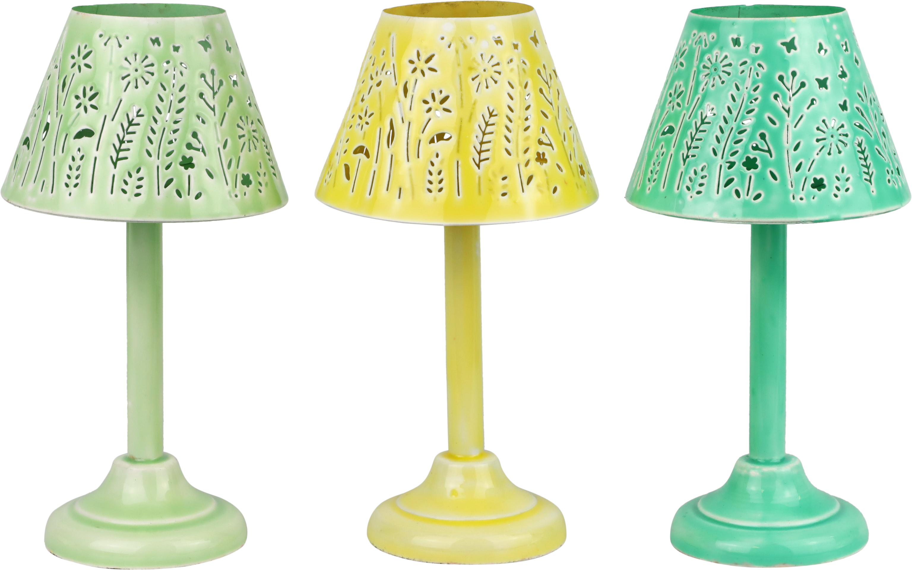 TEELICHTLAMPEN TROPEA  S/3