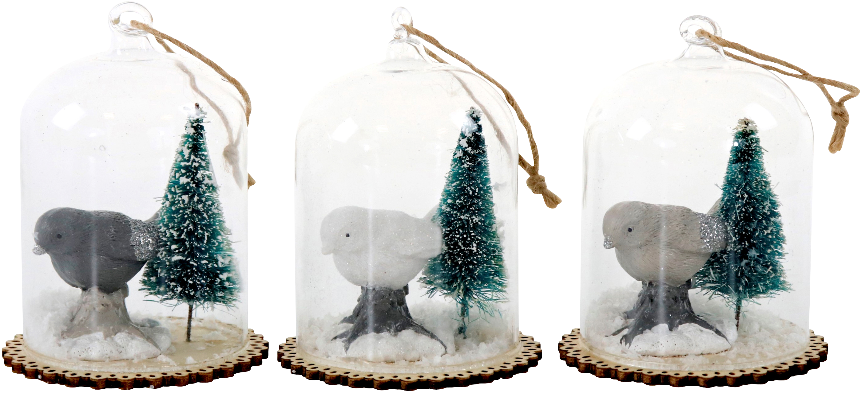 GLASSCHMUCK EISVOGEL  S/3