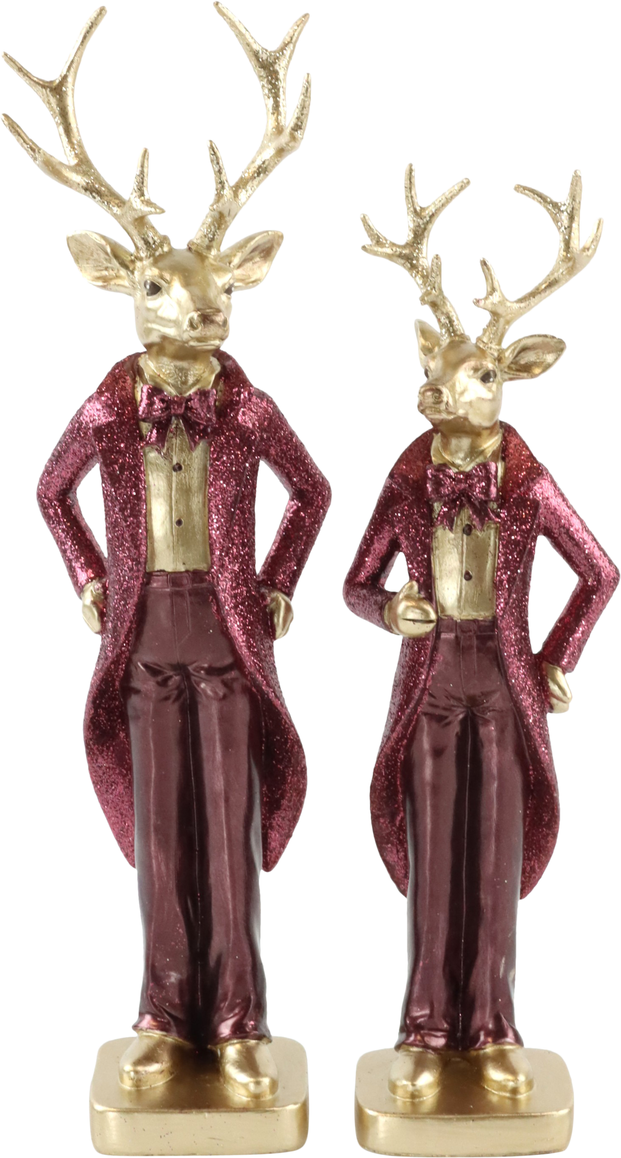 FIGUREN MAJESTIC DEERS  S/2