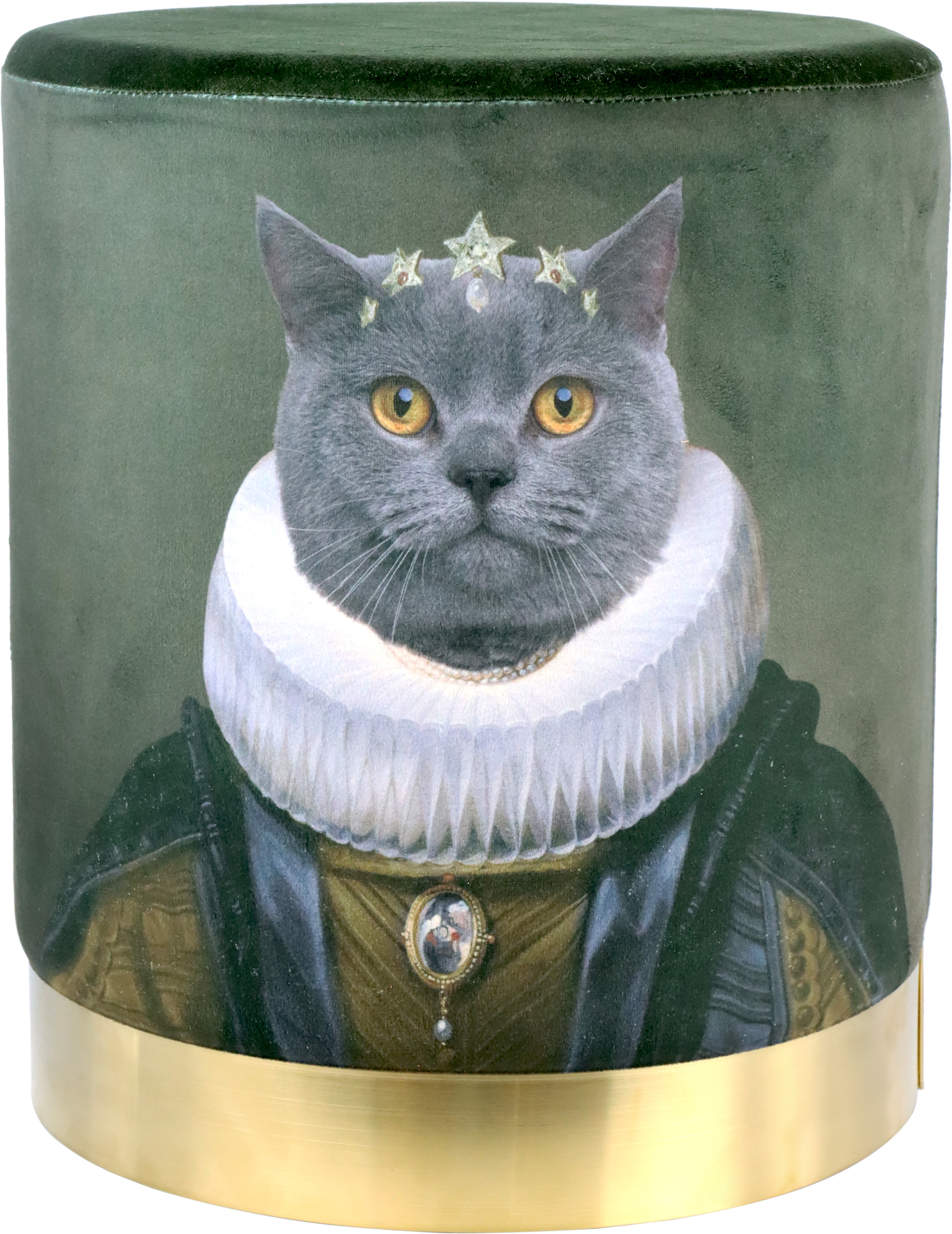 SITZPOUF QUEEN OF CATS