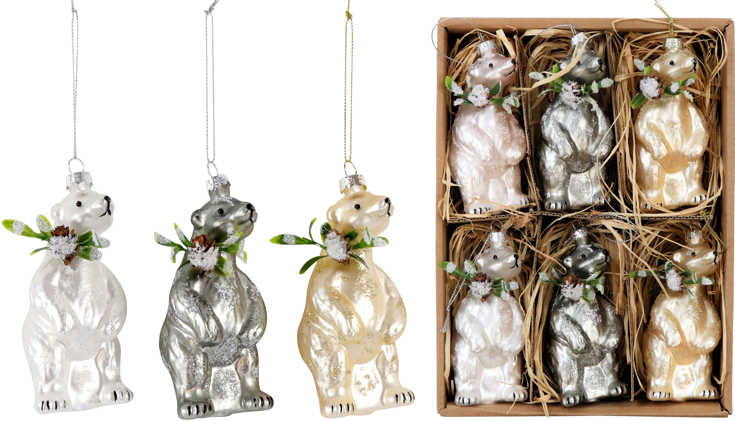 VINTAGEBOX BÄREN  S/6